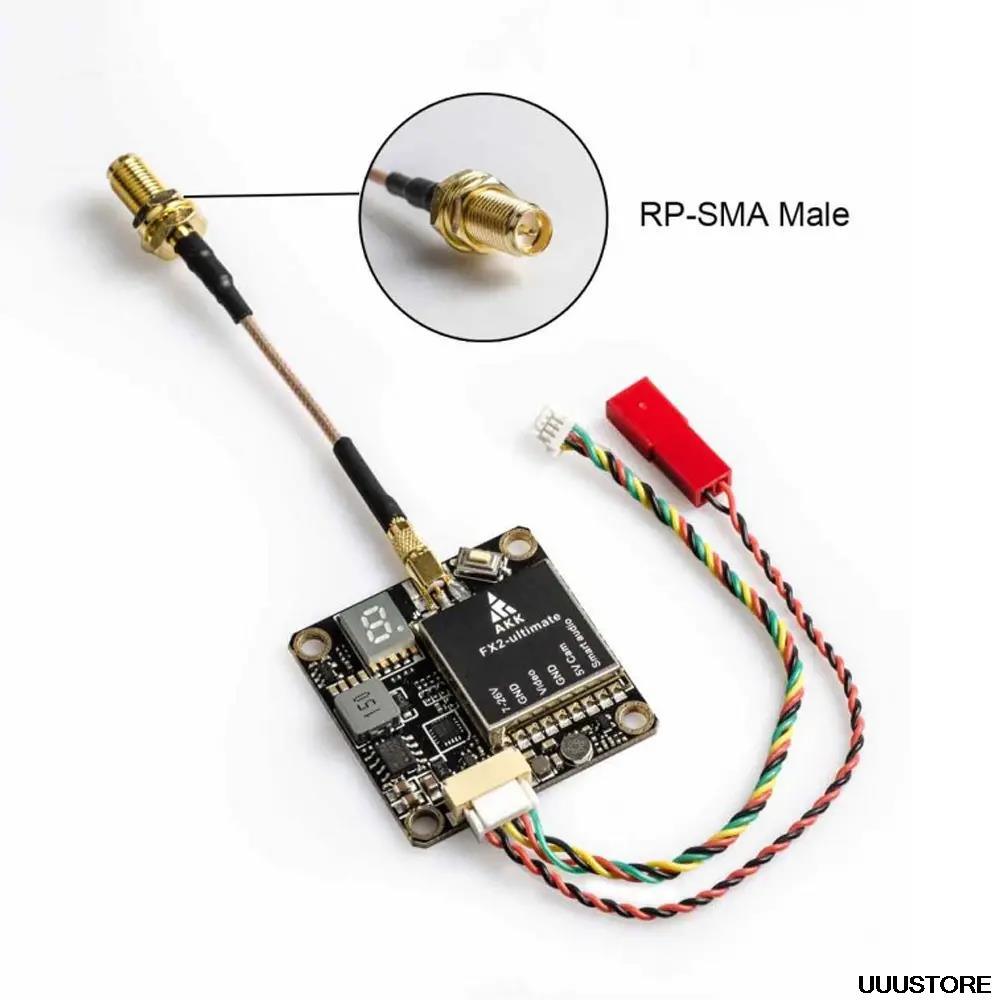AKK FX2 Ultimate Transmitter - 5.8GHz 40CH 25mW/200mW/600mW/1000mW Switchable FPV Transmitter for RC FPV Racing Drone RC Quadcopter 3 AKK FX2 Ultimate Transmitter - 5.8GHz 40CH 25mW/200mW/600mW/1000mW Switchable FPV Transmitter for RC FPV Racing Drone RC Quadcopter - Image 3