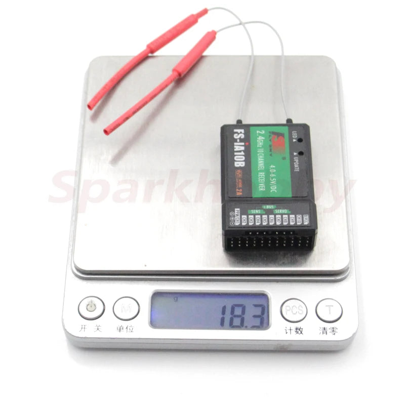 Flysky FS-iA10B 10CH 2.4GHz Receiver for RC Transmitter FS-i4 FS-i6 FS-i10 FS-i6S FS-iT4S FPV Drones Quadcopter Airplane Parts 6 Flysky FS-iA10B 10CH 2.4GHz Receiver for RC Transmitter FS-i4 FS-i6 FS-i10 FS-i6S FS-iT4S FPV Drones Quadcopter Airplane Parts - Bild 6