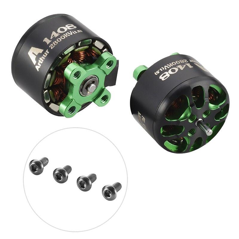 4PCS Flashhobby Arthur A1408(1.5) 2800KV3650KV Racing Edition Brushless Motor for RC FPV Racing Drone DIY Accessories 4 4PCS Flashhobby Arthur A1408(1.5) 2800KV3650KV Racing Edition Brushless Motor for RC FPV Racing Drone DIY Accessories — изображение 4