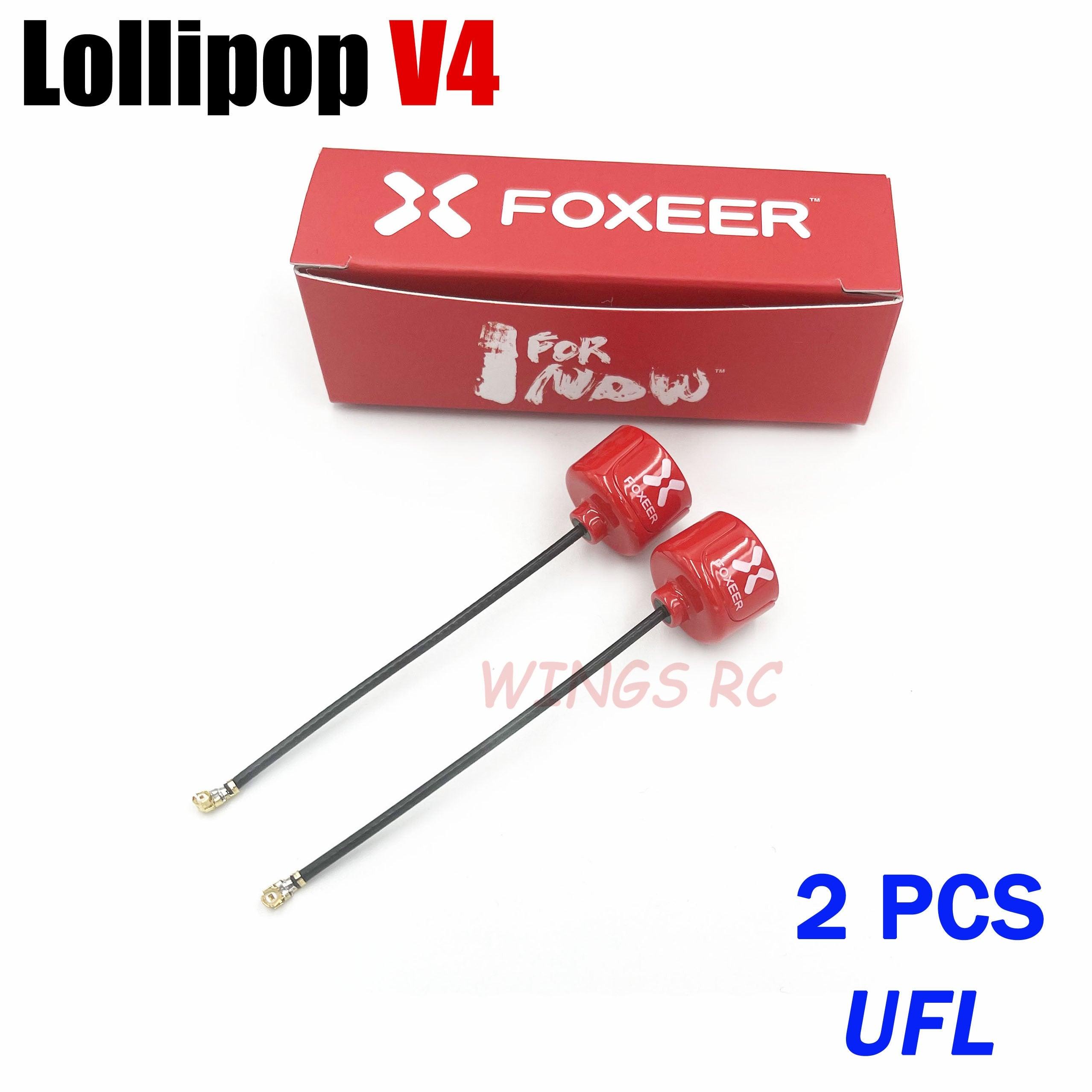 Foxeer Antenna Lollipop 4 V4 FPV Antenna 5.8G 2.6Dbi Stubby RHCP SMA RPSMA UFL Straight/Angle MMCX 7.2g For FPV RC Racing Drone 14 Foxeer Antenna Lollipop 4 V4 FPV Antenna 5.8G 2.6Dbi Stubby RHCP SMA RPSMA UFL Straight/Angle MMCX 7.2g For FPV RC Racing Drone - Image 14