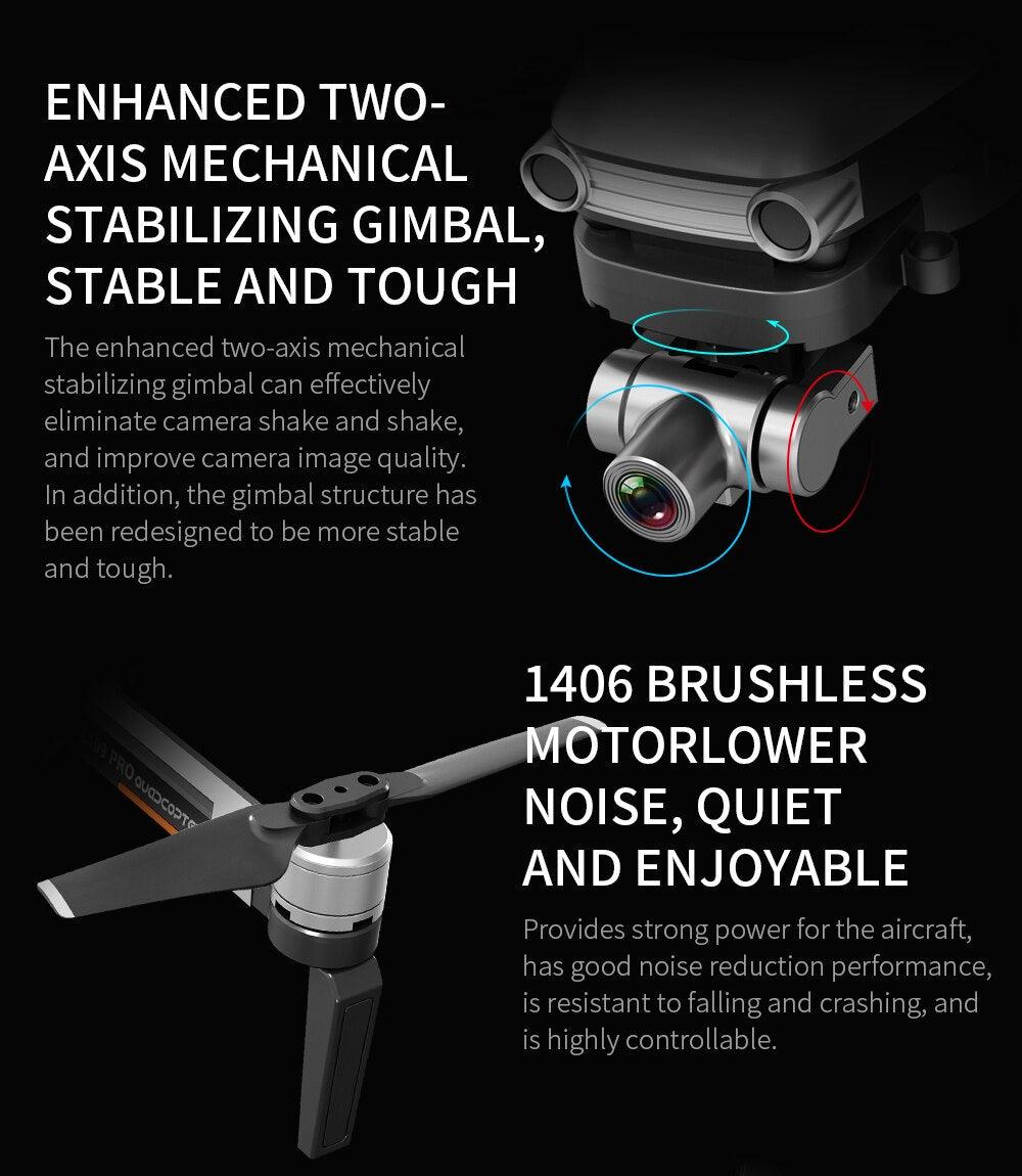 L109 Pro Drone - 4K HD GPS Quadcopter Mechanical Two-axis Anti-shake 5G WiFi FPV 1.2KM 1200M HD ESC Camera Profissional Drone MATAVISH 3 PRO Professional Camera Drone 14 L109 Pro Drone - 4K HD GPS Quadcopter Mechanical Two-axis Anti-shake 5G WiFi FPV 1.2KM 1200M HD ESC Camera Profissional Drone MATAVISH 3 PRO Professional Camera Drone - Image 14