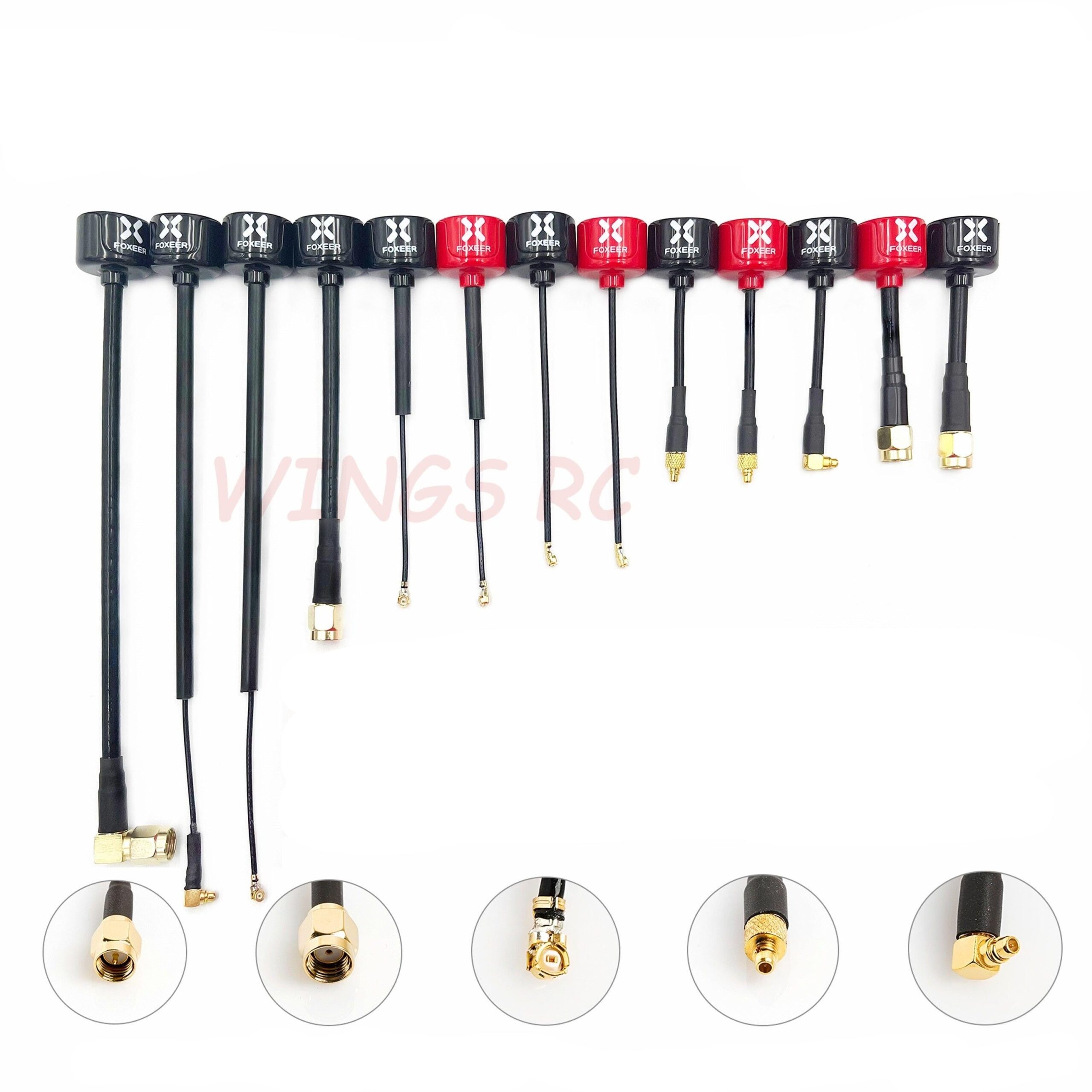 Foxeer Antenna Lollipop 4 V4 FPV Antenna 5.8G 2.6Dbi Stubby RHCP SMA RPSMA UFL Straight/Angle MMCX 7.2g For FPV RC Racing Drone 1 Foxeer Antenna Lollipop 4 V4 FPV Antenna 5.8G 2.6Dbi Stubby RHCP SMA RPSMA UFL Straight/Angle MMCX 7.2g For FPV RC Racing Drone