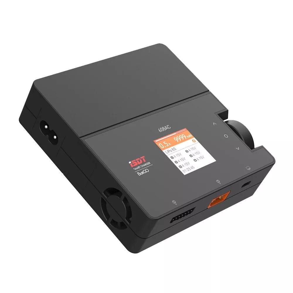 ISDT 608AC Charger - AC 60W DC 200W 8A BattGo Smart Battery Charger Discharger with Detachable Power Supply For FPV Drone 5 ISDT 608AC Charger - AC 60W DC 200W 8A BattGo Smart Battery Charger Discharger with Detachable Power Supply For FPV Drone — изображение 5
