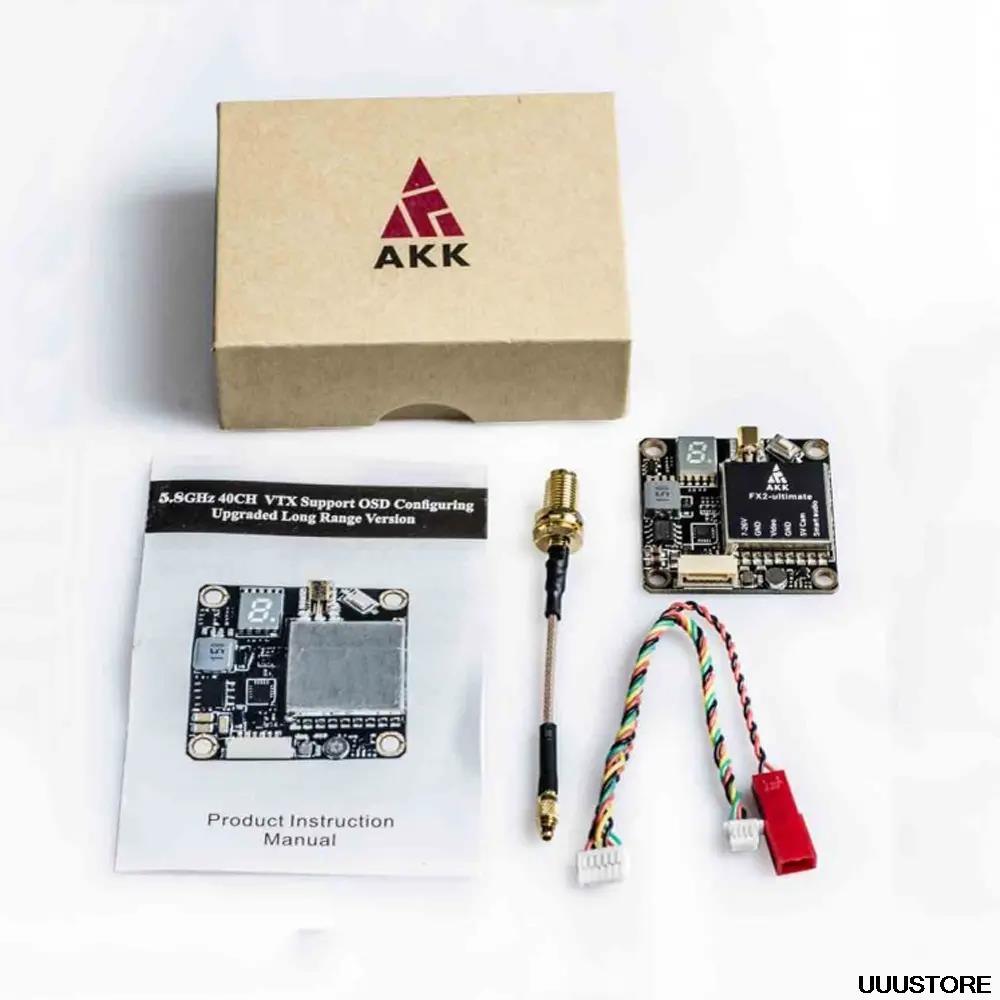 AKK FX2 Ultimate Transmitter - 5.8GHz 40CH 25mW/200mW/600mW/1000mW Switchable FPV Transmitter for RC FPV Racing Drone RC Quadcopter 2 AKK FX2 Ultimate Transmitter - 5.8GHz 40CH 25mW/200mW/600mW/1000mW Switchable FPV Transmitter for RC FPV Racing Drone RC Quadcopter - Image 2