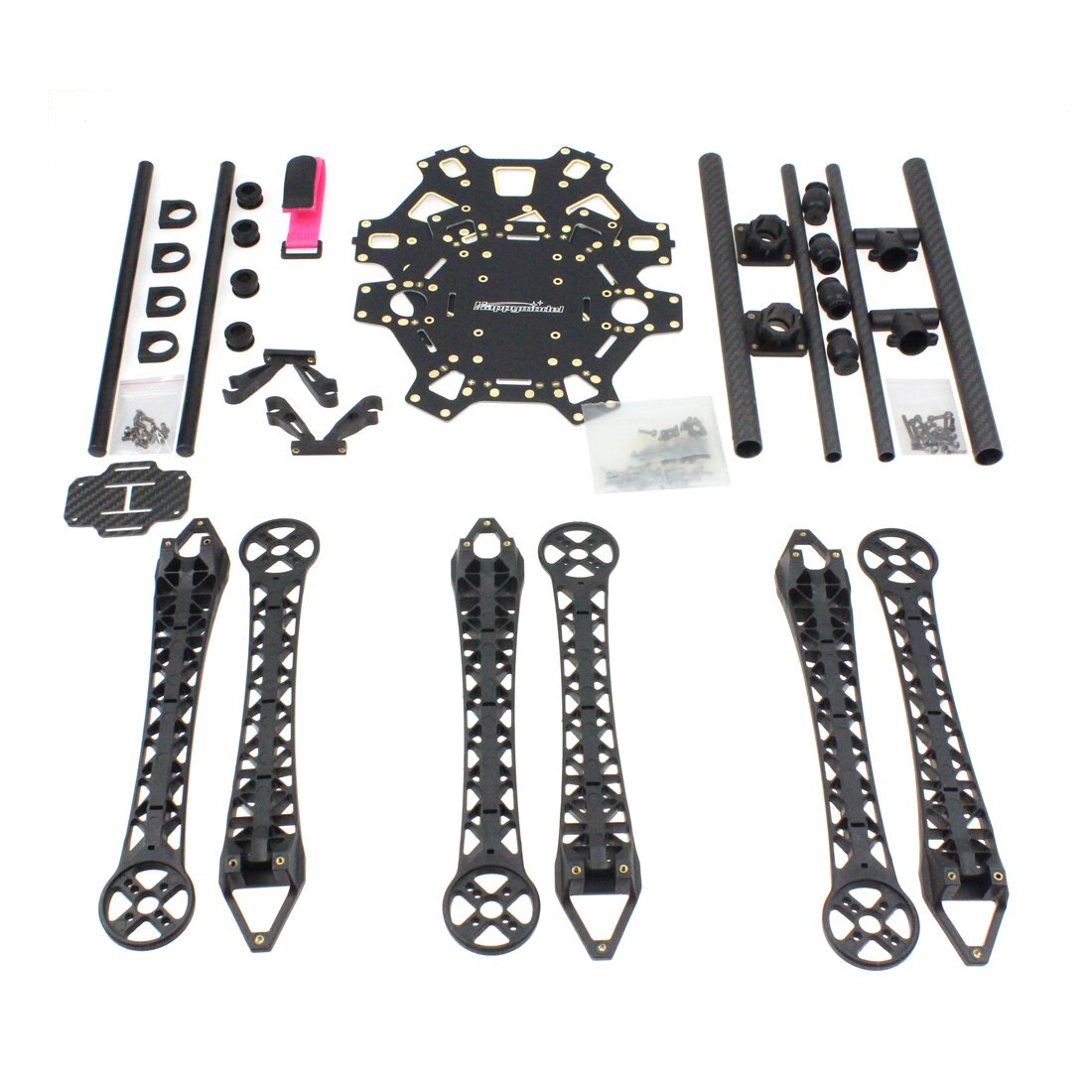 F08618-T DIY FPV Drone Hexacopter 6-axle Aircraft Kit - HMF S550 Frame PXI PX4 Flight Control 920KV Motor GPS AT9 Transmitter 4 F08618-T DIY FPV Drone Hexacopter 6-axle Aircraft Kit - HMF S550 Frame PXI PX4 Flight Control 920KV Motor GPS AT9 Transmitter - Image 4