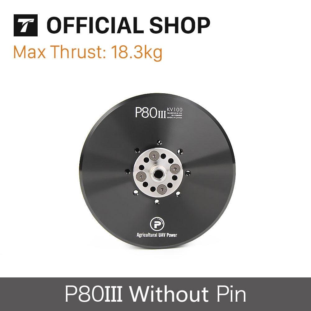 T-MOTOR P80 III 100KV brushless motor for 10Kg 15 Kg Payload Big Gps Uav Drone Agriculture Plant Protection Farm Crop Sprayer 3 T-MOTOR P80 III 100KV brushless motor for 10Kg 15 Kg Payload Big Gps Uav Drone Agriculture Plant Protection Farm Crop Sprayer — изображение 3