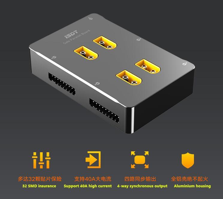 ISDT PC-4860 Lipo Battery Charger - 1-8S XT60 Safe Parallel Charge Board Balance Charging Plate for Drone Battery Charger 2 ISDT PC-4860 Lipo Battery Charger - 1-8S XT60 Safe Parallel Charge Board Balance Charging Plate for Drone Battery Charger — изображение 2