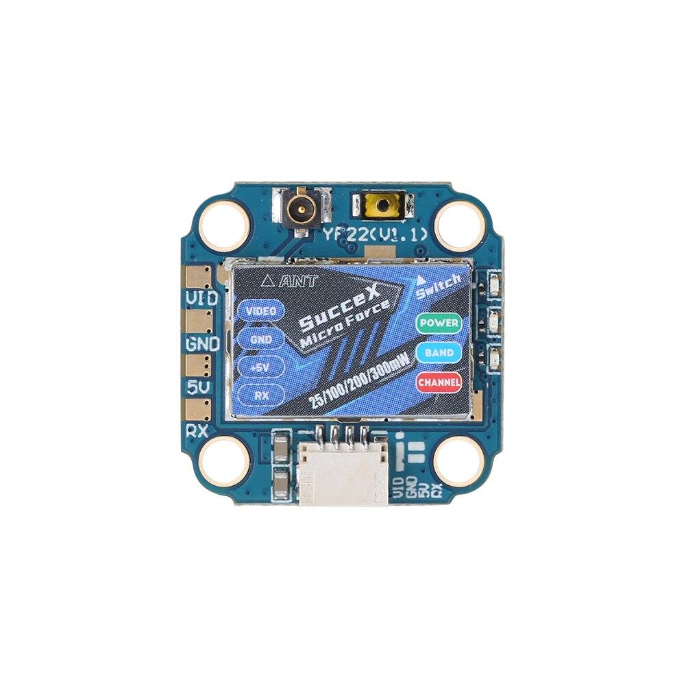 iFlight SucceX Micro Force 5.8GHz PIT/25/100/200mW/300mW VTX Adjustable with IPEX (UFL) connector for FPV part 5 iFlight SucceX Micro Force 5.8GHz PIT/25/100/200mW/300mW VTX Adjustable with IPEX (UFL) connector for FPV part — изображение 5