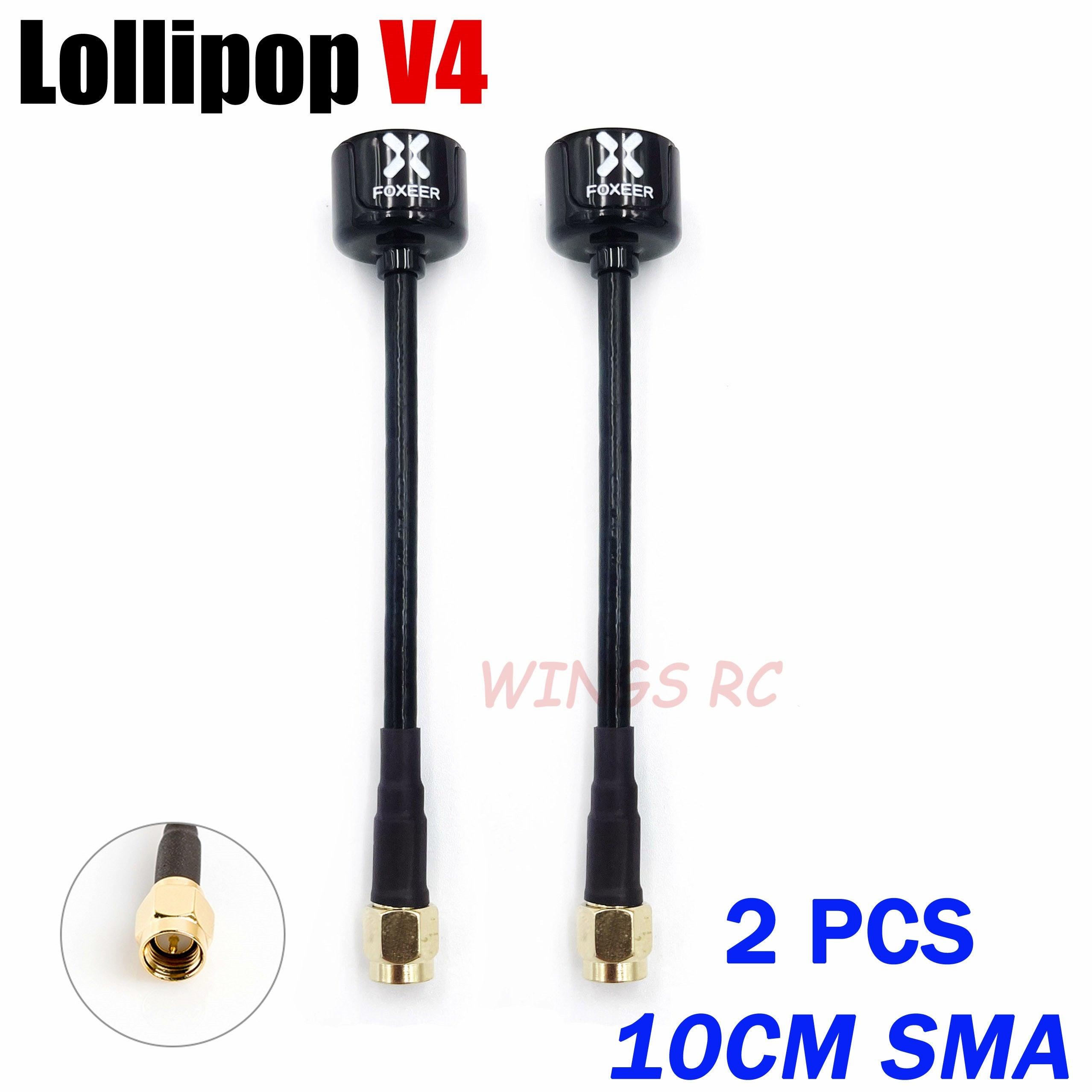 Foxeer Antenna Lollipop 4 V4 FPV Antenna 5.8G 2.6Dbi Stubby RHCP SMA RPSMA UFL Straight/Angle MMCX 7.2g For FPV RC Racing Drone 28 Foxeer Antenna Lollipop 4 V4 FPV Antenna 5.8G 2.6Dbi Stubby RHCP SMA RPSMA UFL Straight/Angle MMCX 7.2g For FPV RC Racing Drone - Image 28