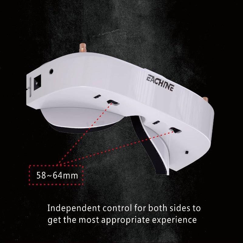 Eachine EV100 FPV Goggle - 720*540 5.8G 72CH FPV Goggles With Dual Antennas Fan 18650 Battery RC Drone FPV Drone Spare Part 8 Eachine EV100 FPV Goggle - 720*540 5.8G 72CH FPV Goggles With Dual Antennas Fan 18650 Battery RC Drone FPV Drone Spare Part - Image 8