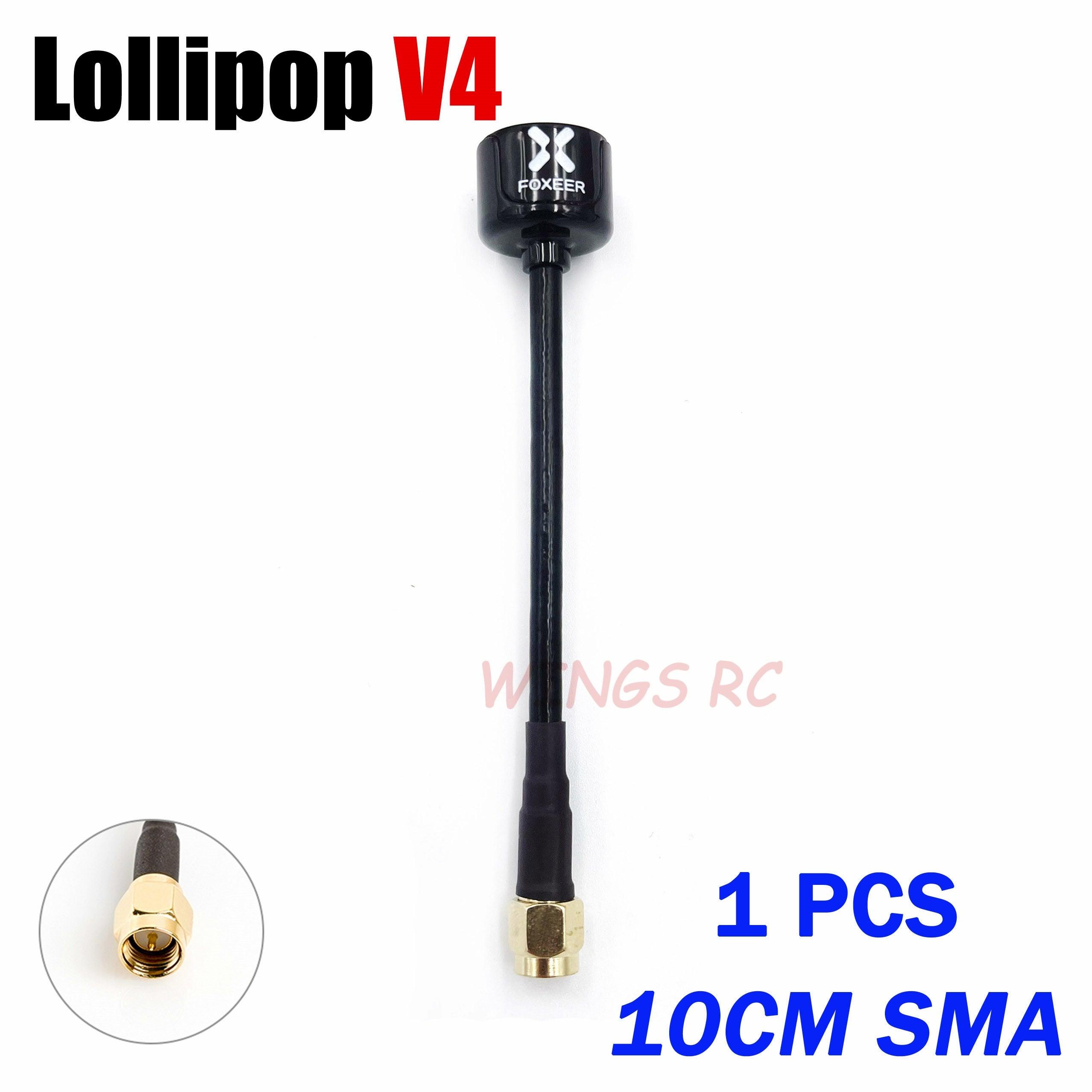 Foxeer Antenna Lollipop 4 V4 FPV Antenna 5.8G 2.6Dbi Stubby RHCP SMA RPSMA UFL Straight/Angle MMCX 7.2g For FPV RC Racing Drone 16 Foxeer Antenna Lollipop 4 V4 FPV Antenna 5.8G 2.6Dbi Stubby RHCP SMA RPSMA UFL Straight/Angle MMCX 7.2g For FPV RC Racing Drone - Image 16