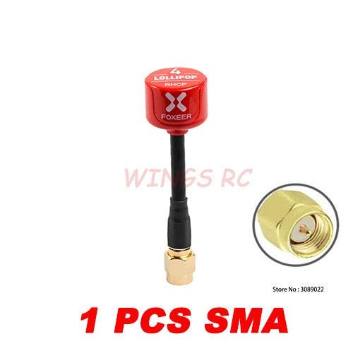 Foxeer Antenna Lollipop 4 V4 FPV Antenna 5.8G 2.6Dbi Stubby RHCP SMA RPSMA UFL Straight/Angle MMCX 7.2g For FPV RC Racing Drone 20 Foxeer Antenna Lollipop 4 V4 FPV Antenna 5.8G 2.6Dbi Stubby RHCP SMA RPSMA UFL Straight/Angle MMCX 7.2g For FPV RC Racing Drone - Image 20