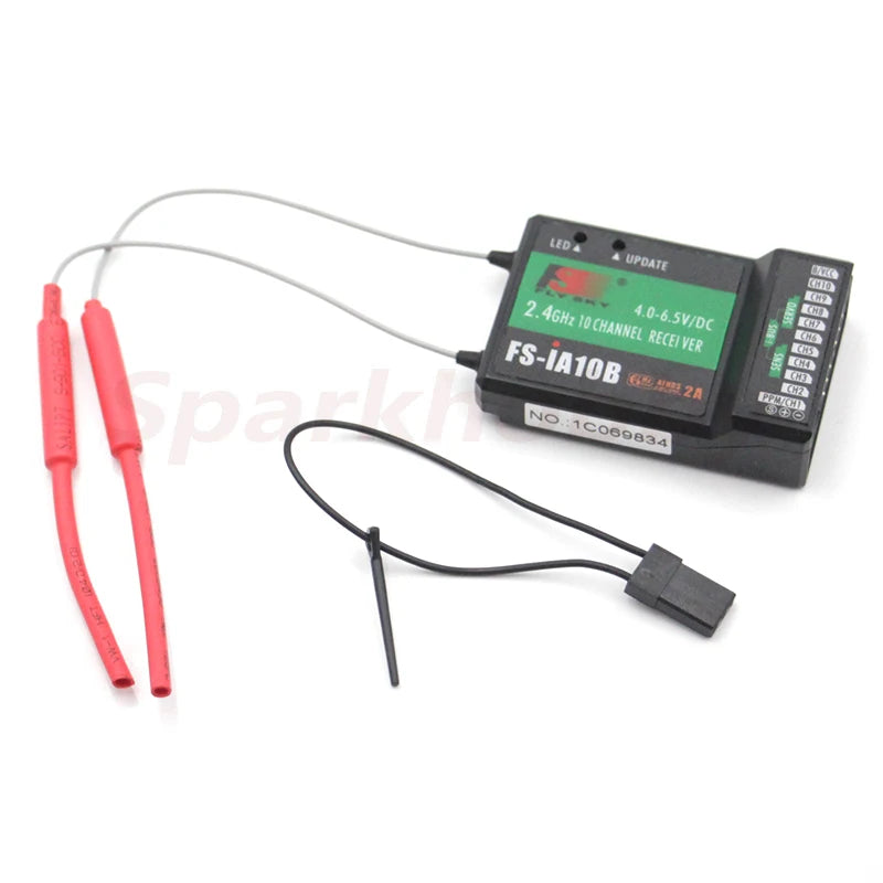 Flysky FS-iA10B 10CH 2.4GHz Receiver for RC Transmitter FS-i4 FS-i6 FS-i10 FS-i6S FS-iT4S FPV Drones Quadcopter Airplane Parts 5 Flysky FS-iA10B 10CH 2.4GHz Receiver for RC Transmitter FS-i4 FS-i6 FS-i10 FS-i6S FS-iT4S FPV Drones Quadcopter Airplane Parts - Bild 5