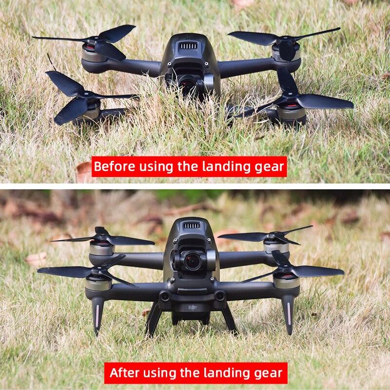 Quick Release Landing Gear for DJI FPV Combo Drone - Height Extender Long Leg Foot Protector Stand For FPV Gimbal Guard Accessory 5 Quick Release Landing Gear for DJI FPV Combo Drone - Height Extender Long Leg Foot Protector Stand For FPV Gimbal Guard Accessory — изображение 5