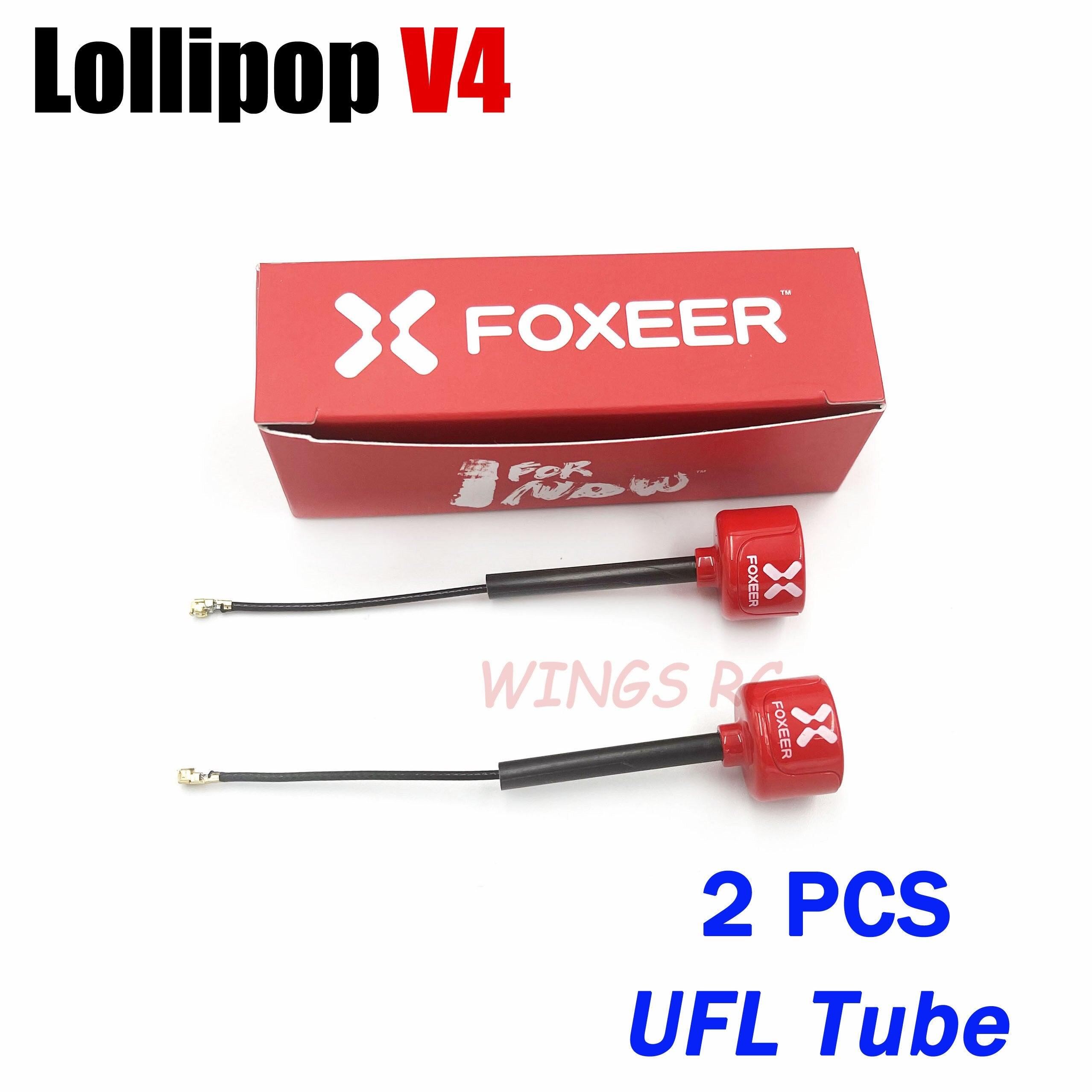 Foxeer Antenna Lollipop 4 V4 FPV Antenna 5.8G 2.6Dbi Stubby RHCP SMA RPSMA UFL Straight/Angle MMCX 7.2g For FPV RC Racing Drone 5 Foxeer Antenna Lollipop 4 V4 FPV Antenna 5.8G 2.6Dbi Stubby RHCP SMA RPSMA UFL Straight/Angle MMCX 7.2g For FPV RC Racing Drone - Image 5