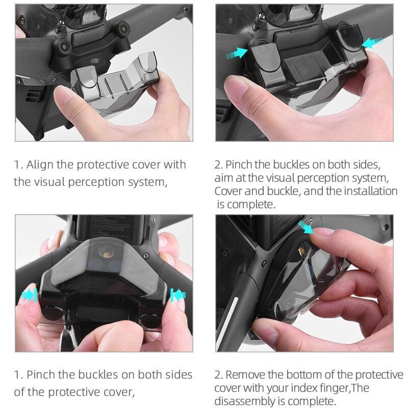 Gimbal Visual Protective Cover for DJI FPV Combo Drone - Down-visual Camera Protective Cover Bbstacle Avoidance Sensor Dust Pulg 7 Gimbal Visual Protective Cover for DJI FPV Combo Drone - Down-visual Camera Protective Cover Bbstacle Avoidance Sensor Dust Pulg - Image 7