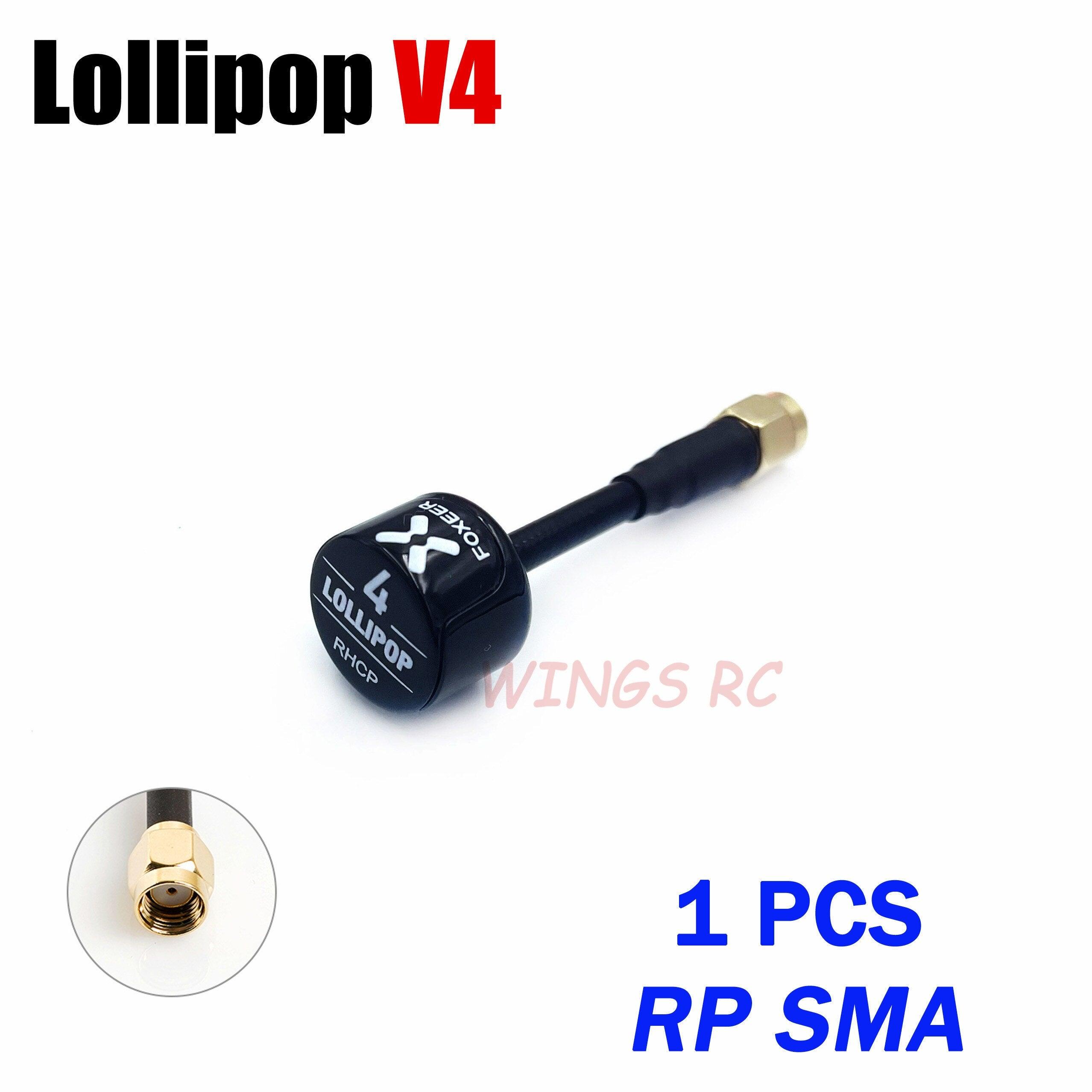 Foxeer Antenna Lollipop 4 V4 FPV Antenna 5.8G 2.6Dbi Stubby RHCP SMA RPSMA UFL Straight/Angle MMCX 7.2g For FPV RC Racing Drone 23 Foxeer Antenna Lollipop 4 V4 FPV Antenna 5.8G 2.6Dbi Stubby RHCP SMA RPSMA UFL Straight/Angle MMCX 7.2g For FPV RC Racing Drone - Image 23