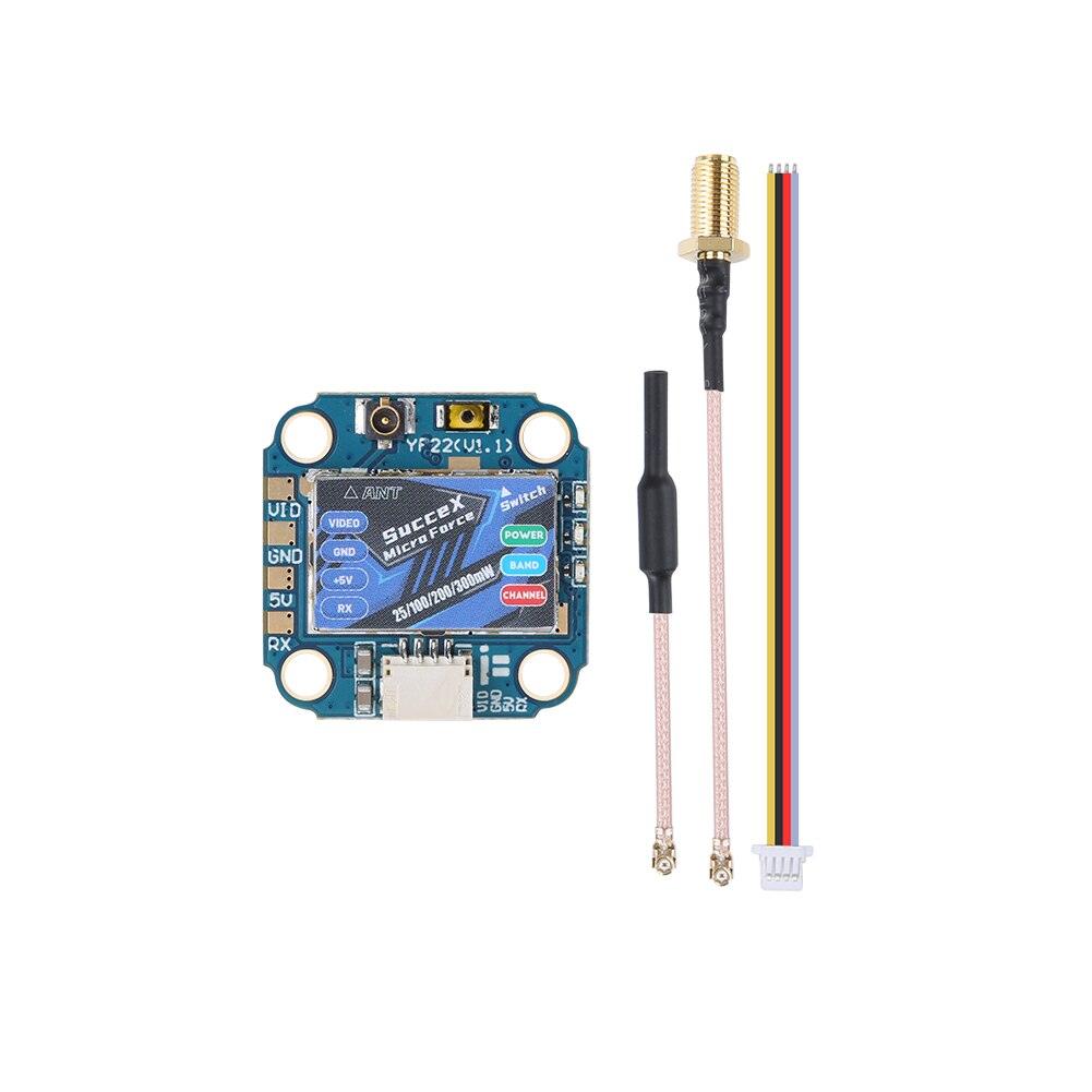 iFlight SucceX Micro Force 5.8GHz PIT/25/100/200mW/300mW VTX Adjustable with IPEX (UFL) connector for FPV part 1 iFlight SucceX Micro Force 5.8GHz PIT/25/100/200mW/300mW VTX Adjustable with IPEX (UFL) connector for FPV part