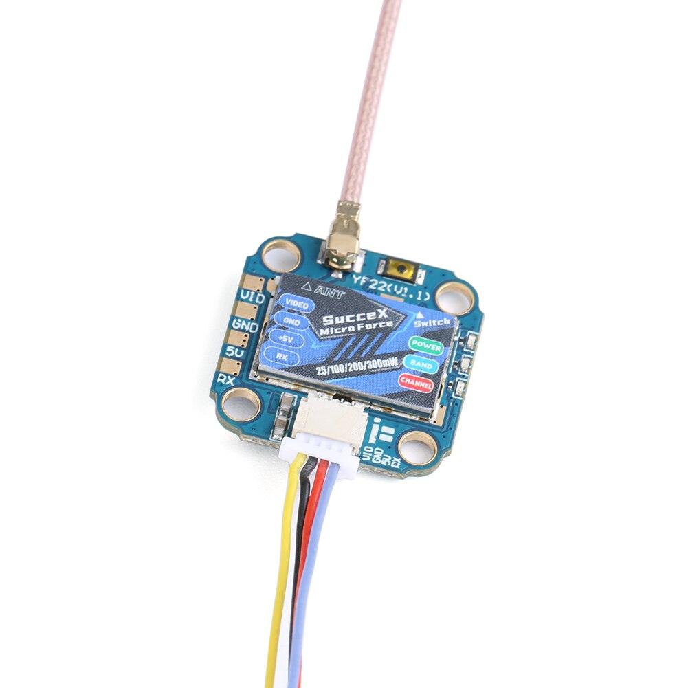 iFlight SucceX Micro Force 5.8GHz PIT/25/100/200mW/300mW VTX Adjustable with IPEX (UFL) connector for FPV part 3 iFlight SucceX Micro Force 5.8GHz PIT/25/100/200mW/300mW VTX Adjustable with IPEX (UFL) connector for FPV part — изображение 3