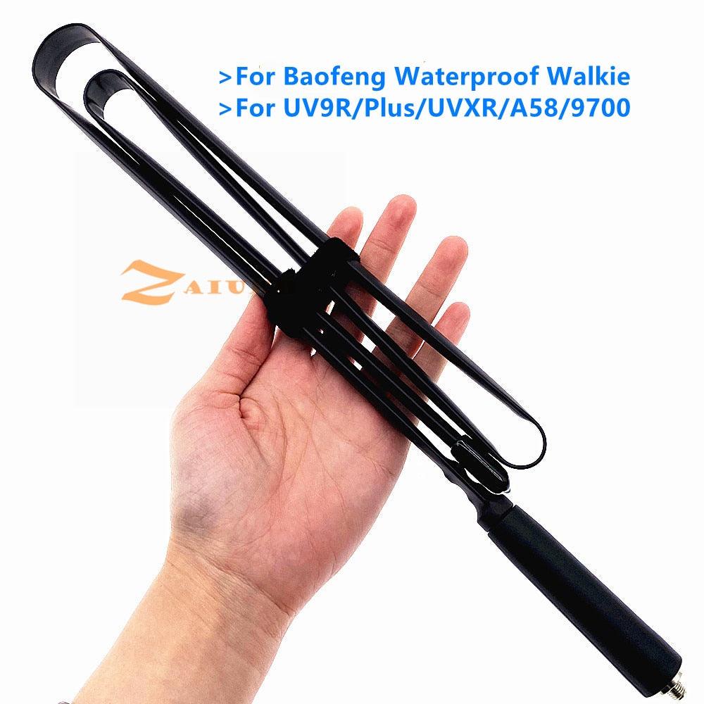 New Tactical SMA-F Foldable Antenna VHF UHF Walkie Talkie Baofeng UV-5R 82 9R Plus antenna BF-888S For CS Hunting Fighting 9 New Tactical SMA-F Foldable Antenna VHF UHF Walkie Talkie Baofeng UV-5R 82 9R Plus antenna BF-888S For CS Hunting Fighting - Image 9