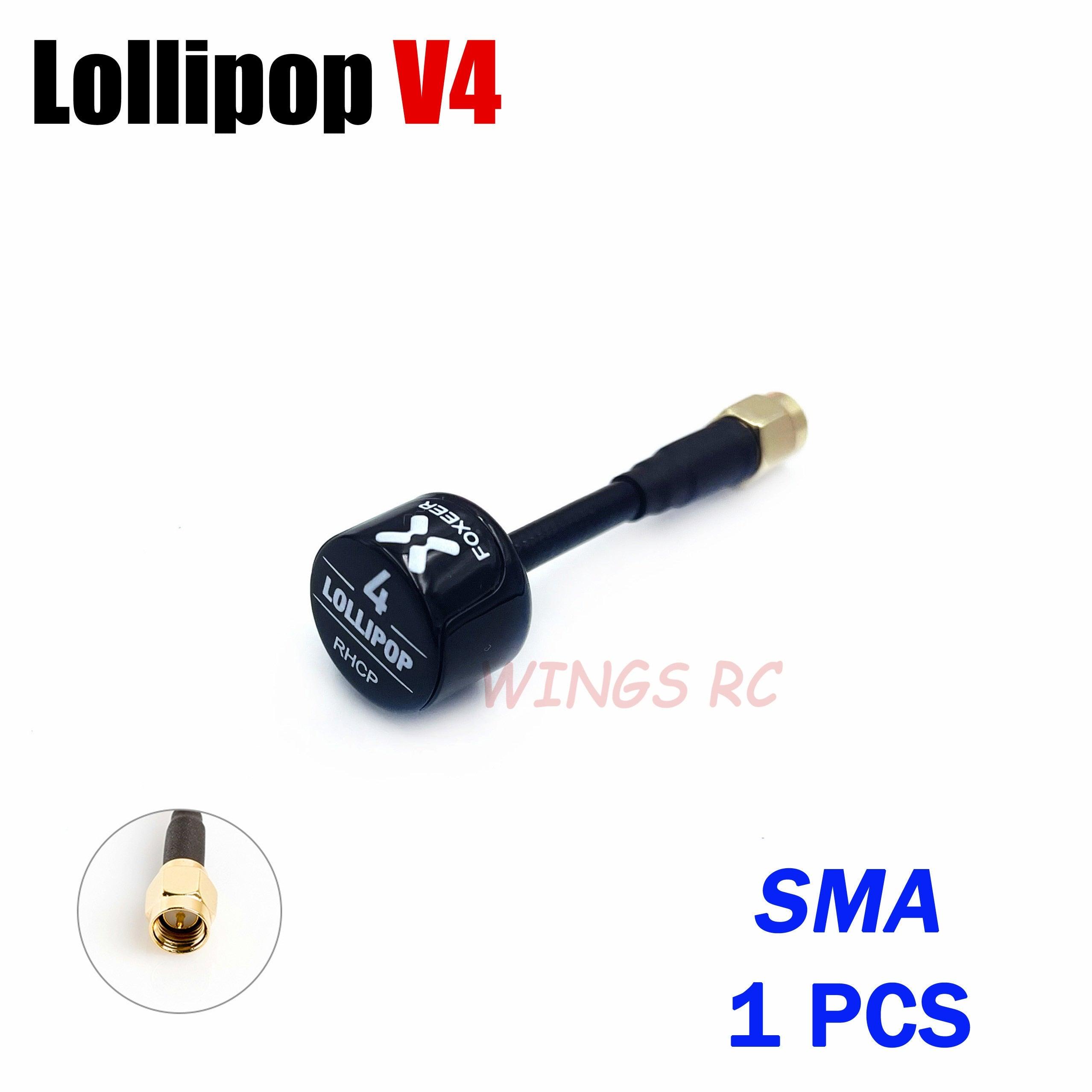 Foxeer Antenna Lollipop 4 V4 FPV Antenna 5.8G 2.6Dbi Stubby RHCP SMA RPSMA UFL Straight/Angle MMCX 7.2g For FPV RC Racing Drone 34 Foxeer Antenna Lollipop 4 V4 FPV Antenna 5.8G 2.6Dbi Stubby RHCP SMA RPSMA UFL Straight/Angle MMCX 7.2g For FPV RC Racing Drone - Image 34
