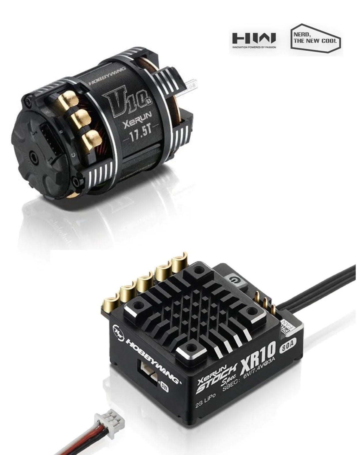 Hobbywing XeRun XR10 Stock Spec 2S Combo - XeRun V10 G4 Spec Motor with XeRun XR10 Stock Spec ESC (2-3S) for RC Car Truck Vieche 3 Hobbywing XeRun XR10 Stock Spec 2S Combo - XeRun V10 G4 Spec Motor with XeRun XR10 Stock Spec ESC (2-3S) for RC Car Truck Vieche — изображение 3