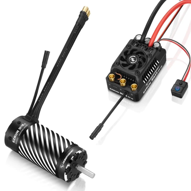 Hobbywing EZRUN MAX5 G2 Combo - EzRun 5690/56118 SD G2 Motor with Ezrun MAX5 G2 ESC (6-12S) for RC Car Truck 3 Hobbywing EZRUN MAX5 G2 Combo - EzRun 5690/56118 SD G2 Motor with Ezrun MAX5 G2 ESC (6-12S) for RC Car Truck - Image 3