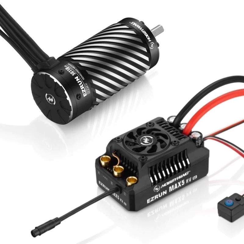 Hobbywing EZRUN MAX5 G2 Combo - EzRun 5690/56118 SD G2 Motor with Ezrun MAX5 G2 ESC (6-12S) for RC Car Truck 1 Hobbywing EZRUN MAX5 G2 Combo - EzRun 5690/56118 SD G2 Motor with Ezrun MAX5 G2 ESC (6-12S) for RC Car Truck