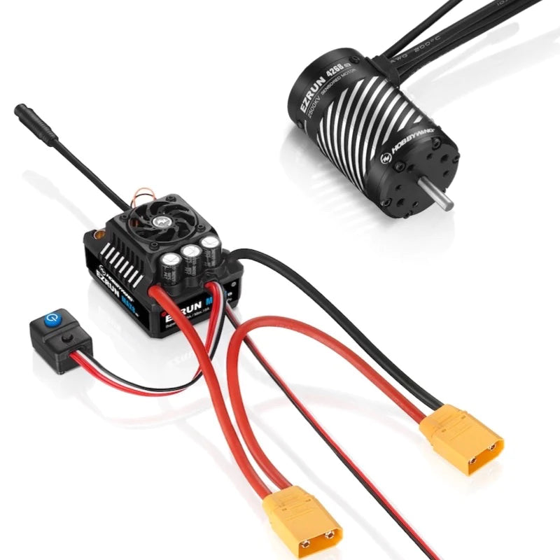Hobbywing EZRUN MAX8 G2 COMBO - EZRUN 4268SD/4278SD G2 motor with EZRUN MAX 8 G2 ESC for RC Car Trucks 3 Hobbywing EZRUN MAX8 G2 COMBO - EZRUN 4268SD/4278SD G2 motor with EZRUN MAX 8 G2 ESC for RC Car Trucks — изображение 3