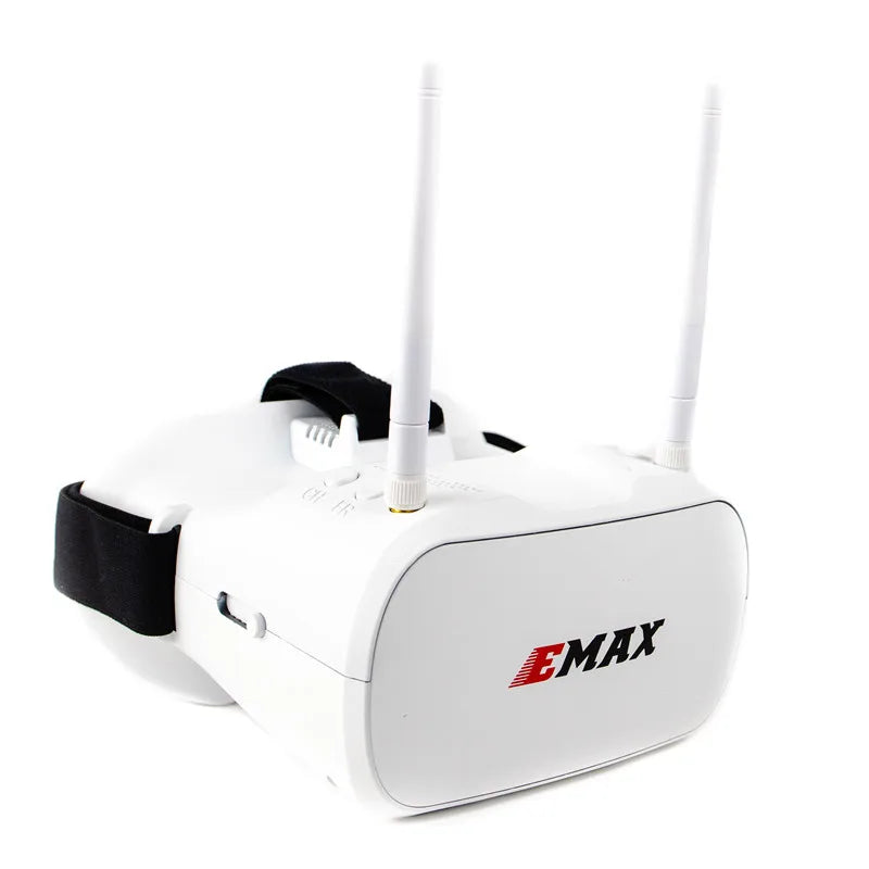EMAX Tinyhawk 5.8G 48CH Diversity FPV Goggles - 4.3 Inches 480*320 Video Headset With Dual Antennas 4.2V 1800mAh Battery For RC Dr 3 EMAX Tinyhawk 5.8G 48CH Diversity FPV Goggles - 4.3 Inches 480*320 Video Headset With Dual Antennas 4.2V 1800mAh Battery For RC Dr - Image 3