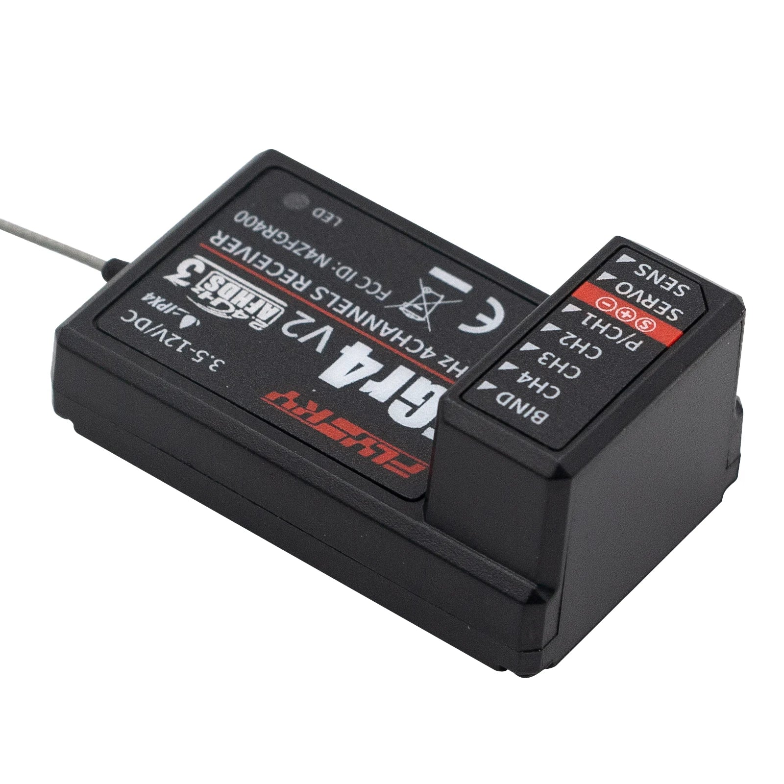 FlySky FS-FGR4 2.4Ghz 4CH Receiver - AFHDS3 for FlySky Noble FS-NB4 Transmitter 4 FlySky FS-FGR4 2.4Ghz 4CH Receiver - AFHDS3 for FlySky Noble FS-NB4 Transmitter - Bild 4