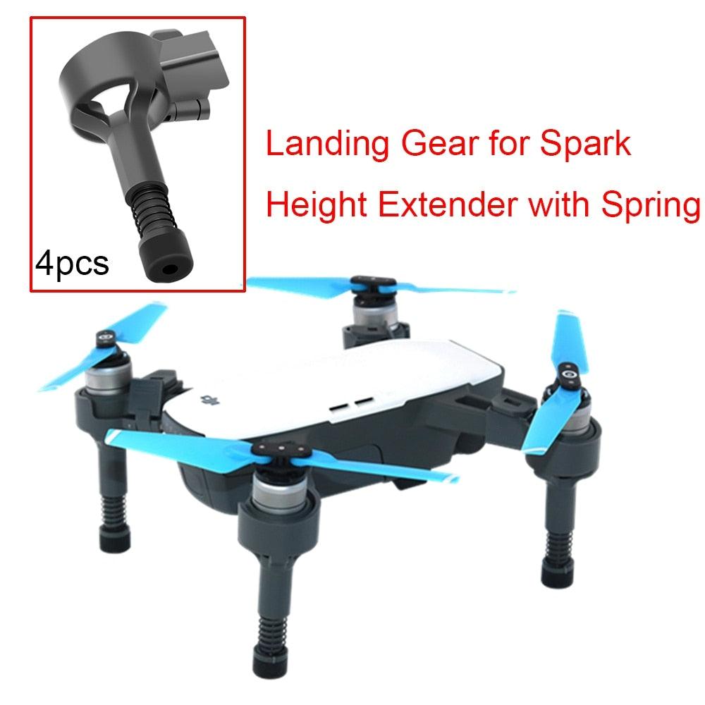 4PCS Landing Gear for DJI Spark Drone Shockproof Stand Soft Spring Legs Quick Release Feet Protector Height Extender Accessory 2 4PCS Landing Gear for DJI Spark Drone Shockproof Stand Soft Spring Legs Quick Release Feet Protector Height Extender Accessory - Image 2