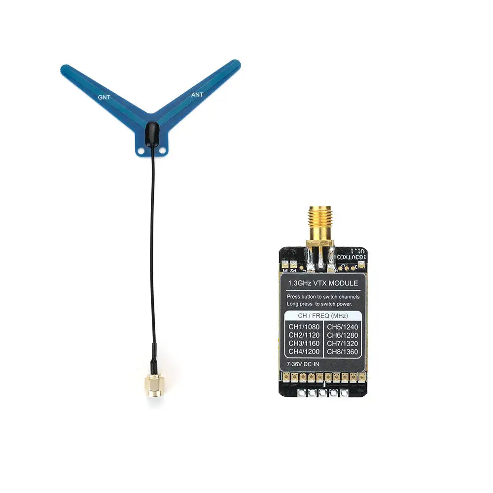 Rush 1.3G 1.2G 800MW 8CH VTX - 7-36V FPV Audio Video Transmitter Receiver Module for RC Remote Multi-Rotor DIY Parts 8 Rush 1.3G 1.2G 800MW 8CH VTX - 7-36V FPV Audio Video Transmitter Receiver Module for RC Remote Multi-Rotor DIY Parts - Bild 8