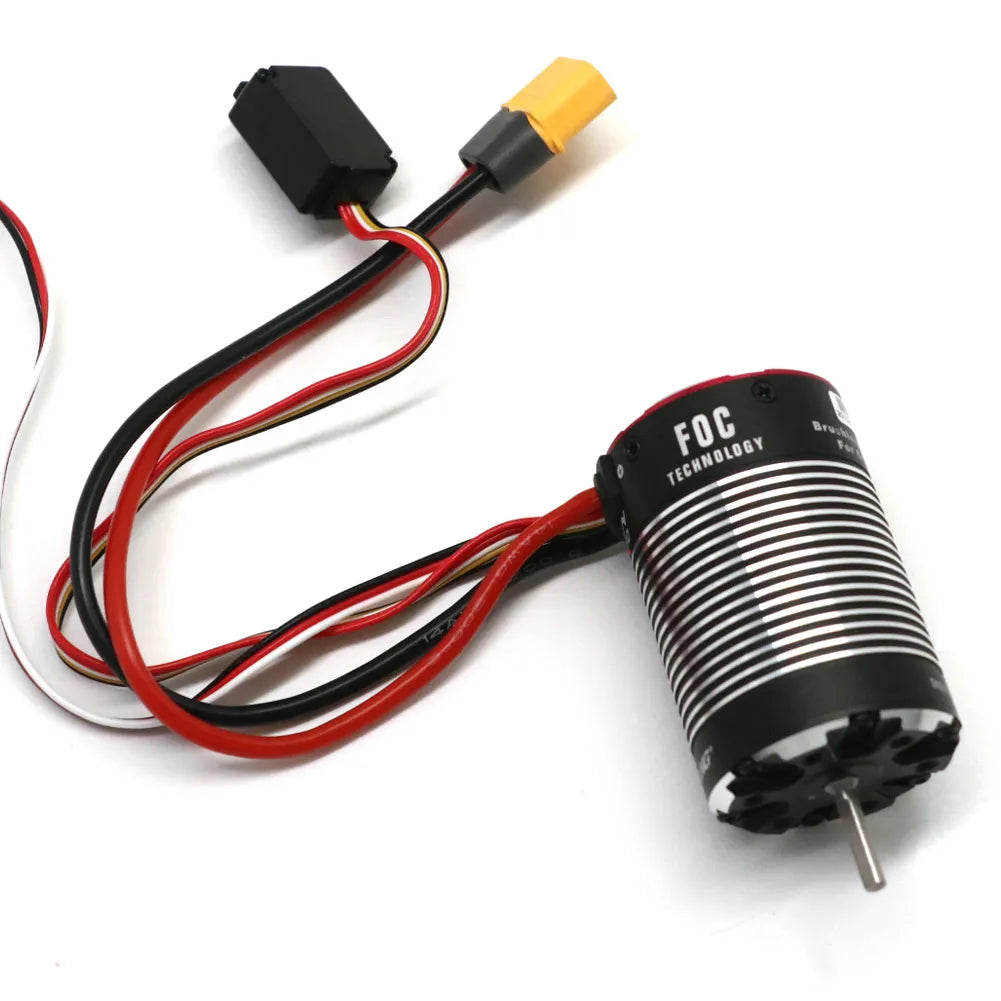 HobbyWing QuicRun Fusion Pro - 540 2300KV Brushless Sensory Motor Built In 60A ESC 2 in 1 for RC 1/10 Climbing Car 3 HobbyWing QuicRun Fusion Pro - 540 2300KV Brushless Sensory Motor Built In 60A ESC 2 in 1 for RC 1/10 Climbing Car - Image 3
