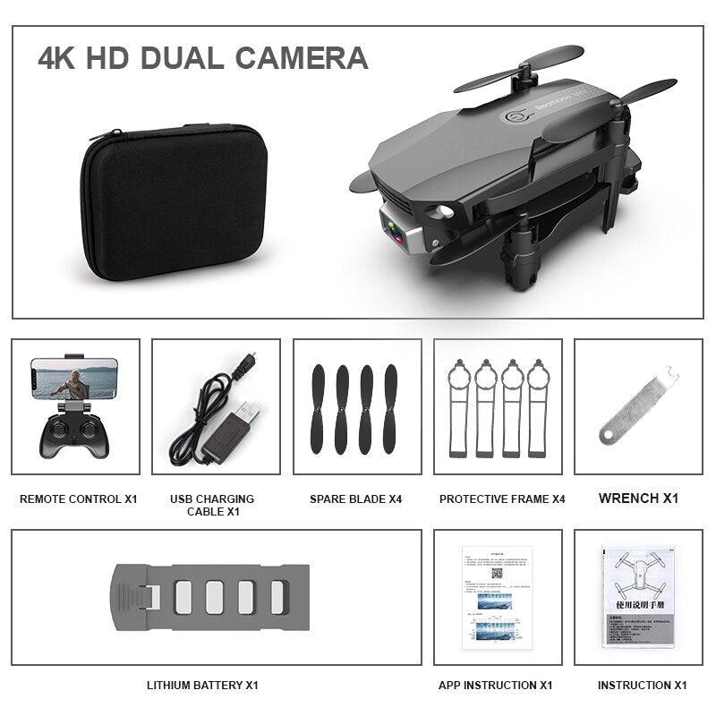 R16 Drone - Mini Drone 4K 1080P HD Camera WiFi Fpv Air Pressure Altitude Hold Foldable Quadcopter RC Dron Kid Toy Boys GIfts 2 R16 Drone - Mini Drone 4K 1080P HD Camera WiFi Fpv Air Pressure Altitude Hold Foldable Quadcopter RC Dron Kid Toy Boys GIfts - Bild 2