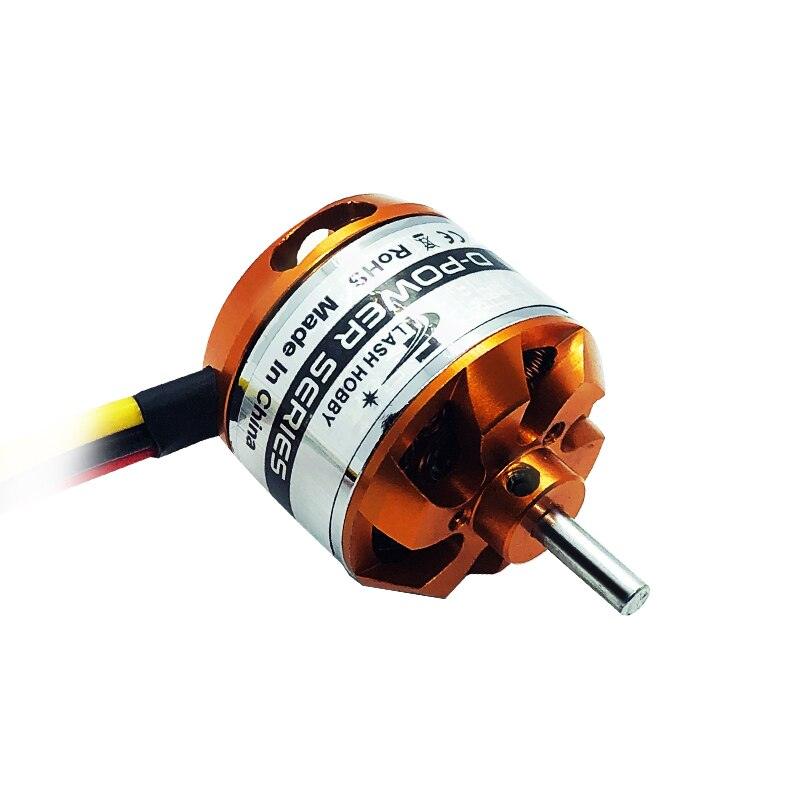 FLASHHOBBY D2826 Brushless Motor 930KV 1000KV 1400KV 2200KV For RC Aircraft Plane Multi-copter Brushless Outrunner Motor 4 FLASHHOBBY D2826 Brushless Motor 930KV 1000KV 1400KV 2200KV For RC Aircraft Plane Multi-copter Brushless Outrunner Motor - Image 4