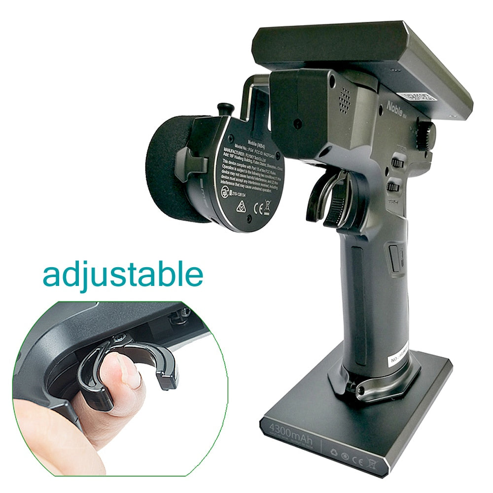 Flysky NB4 FS-NB4 - 2.4G 4CH Noble Radio Transmitter with FGR4 FGR4S Receiver Color Touch Screen for RC Boat Car 3 Flysky NB4 FS-NB4 - 2.4G 4CH Noble Radio Transmitter with FGR4 FGR4S Receiver Color Touch Screen for RC Boat Car — изображение 3