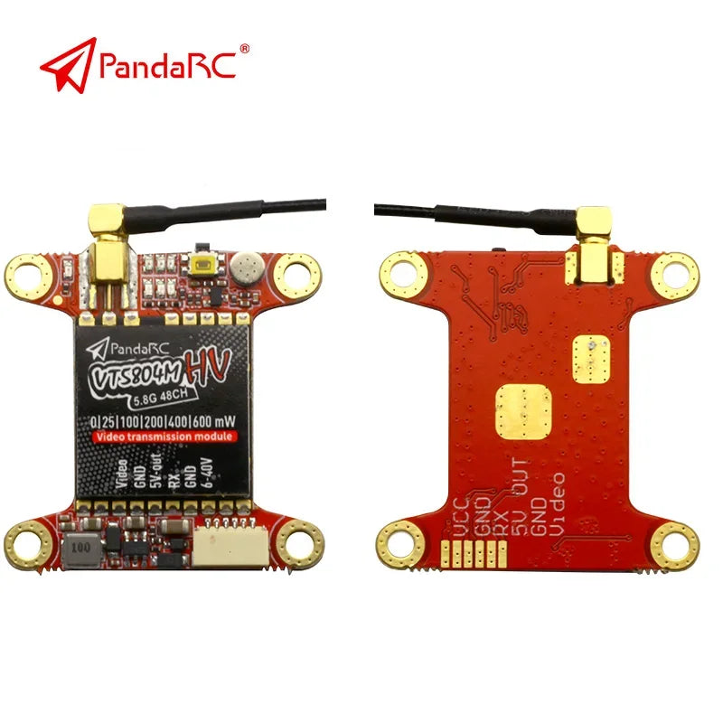 PandaRC VT5804M V2 VT5804 HV MAX VTX - FPV Video Transmitter 5.8G 48CH 25/100/200/400/600mW Switchable OSD Adjustable SMA MMCX VTX 3 PandaRC VT5804M V2 VT5804 HV MAX VTX - FPV Video Transmitter 5.8G 48CH 25/100/200/400/600mW Switchable OSD Adjustable SMA MMCX VTX - Image 3