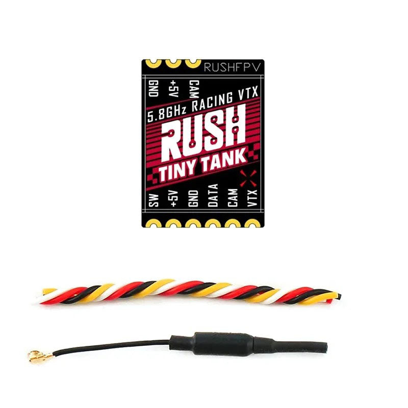 Rushfpv RUSH Tiny TANK Nano VTX - 48CH 350mW TBS SmartAudio FPV Video Transmitter 5V Input for RC Drone FPV Racing Toothpick 2 Rushfpv RUSH Tiny TANK Nano VTX - 48CH 350mW TBS SmartAudio FPV Video Transmitter 5V Input for RC Drone FPV Racing Toothpick - Image 2