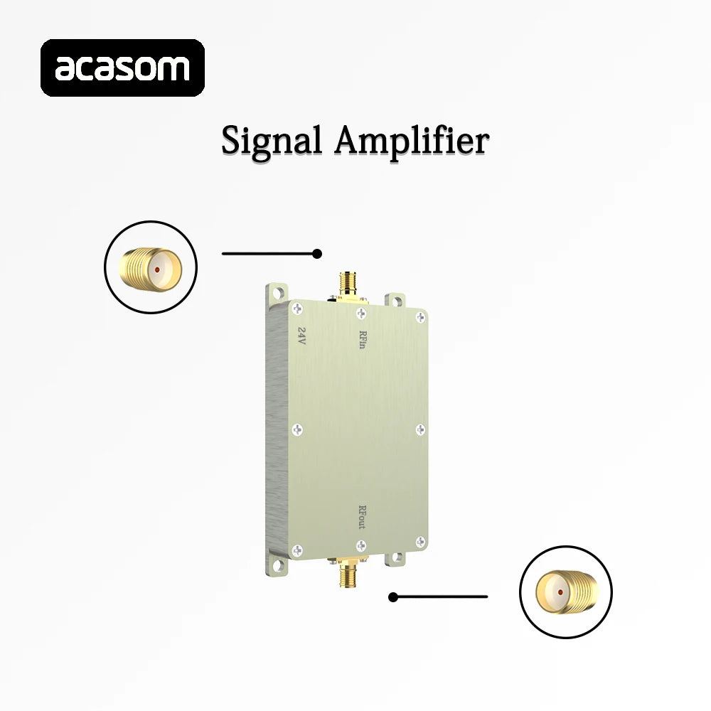 2.4GHz 40W 46dBm RF High Power Amplifiers - wireless Signal Extender Sweep Signal Source For Drone WiFi6 7 2.4GHz 40W 46dBm RF High Power Amplifiers - wireless Signal Extender Sweep Signal Source For Drone WiFi6 — изображение 7