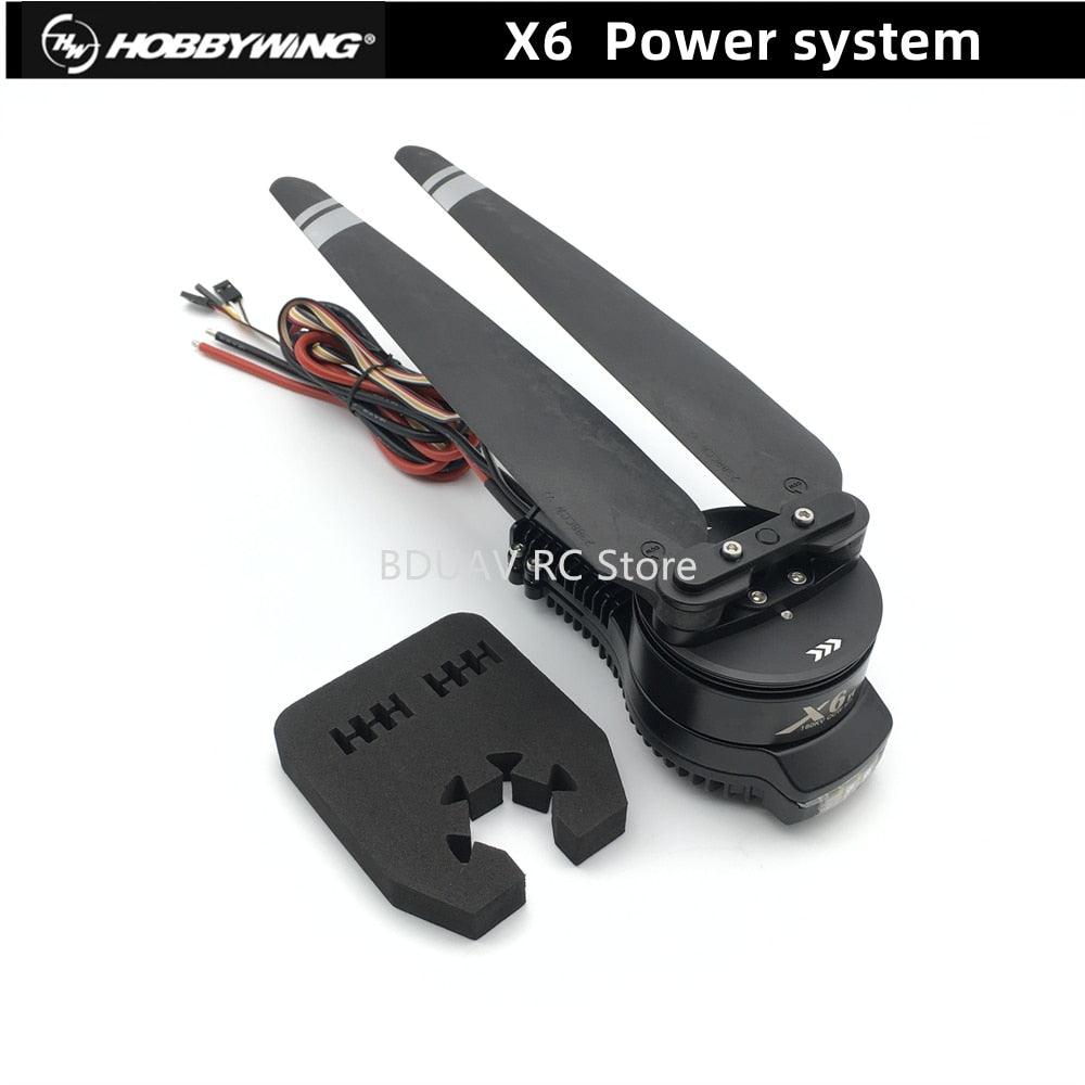 Hobbywing X6 Power System - 1set Original for 10KG 10L EFT E610P Agriculture Drone motor ESC propeller and 30mm tube adapter 3 Hobbywing X6 Power System - 1set Original for 10KG 10L EFT E610P Agriculture Drone motor ESC propeller and 30mm tube adapter — изображение 3