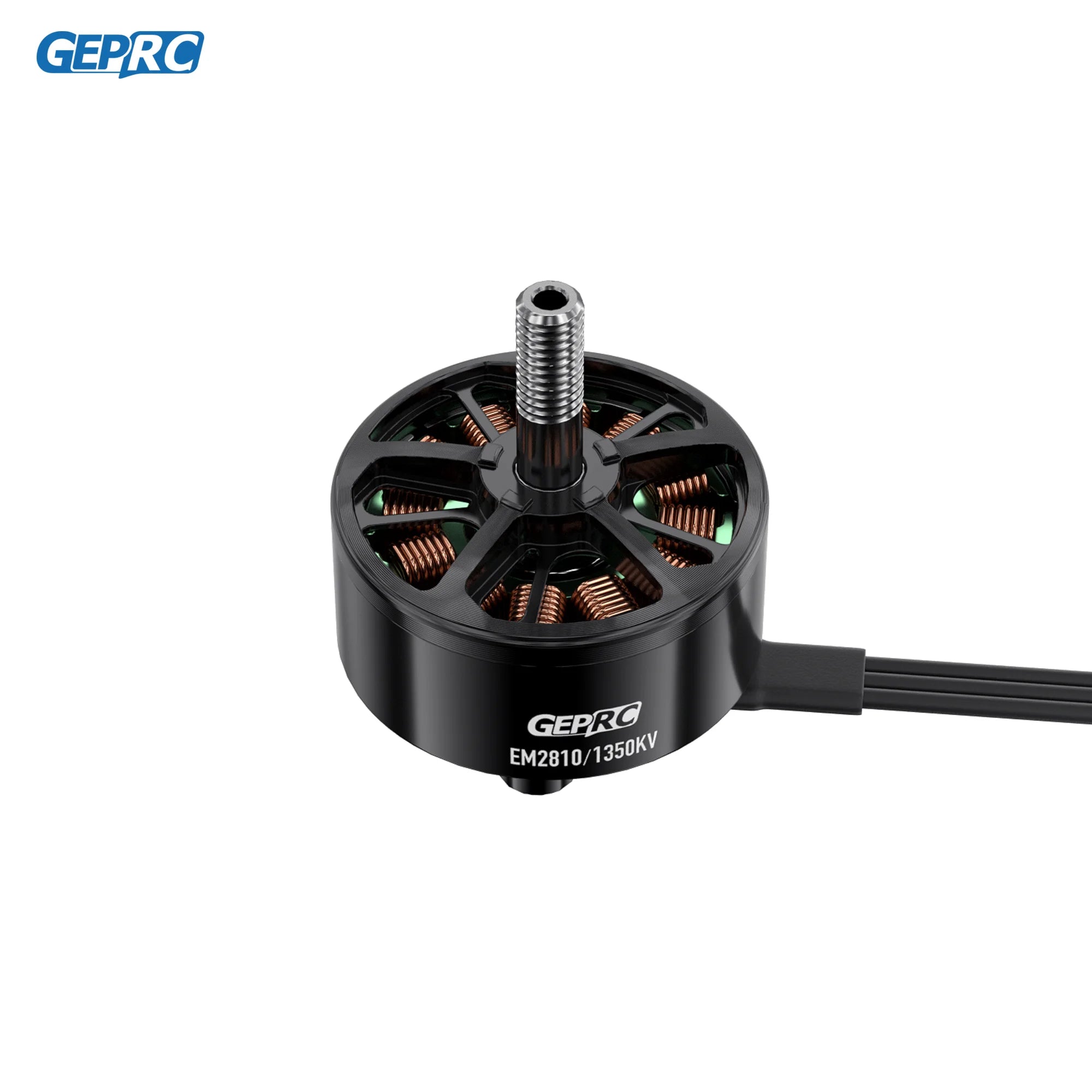 GEPRC EM2810 Motor Brushless Motor - Black with 7/8 Inch ESC 50A-60A RC FPV Racing Drone Multicopter Accessories 3 GEPRC EM2810 Motor Brushless Motor - Black with 7/8 Inch ESC 50A-60A RC FPV Racing Drone Multicopter Accessories — изображение 3