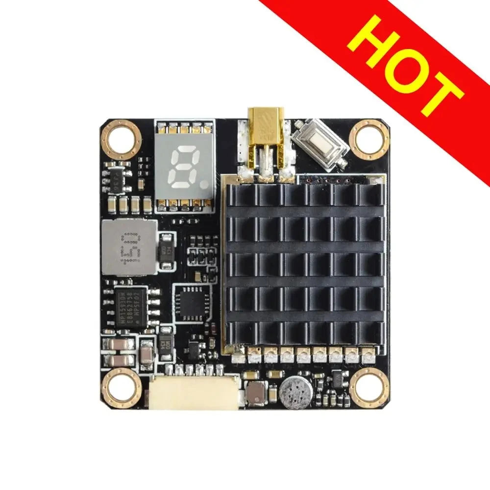 AKK FX2-Dominator VTX - Support Smart audio 250mW/500mW/1000mW/2000mW power switchable FPV Transmitters and OSD configuration with 5V output With MIC 2 AKK FX2-Dominator VTX - Support Smart audio 250mW/500mW/1000mW/2000mW power switchable FPV Transmitters and OSD configuration with 5V output With MIC - Bild 2