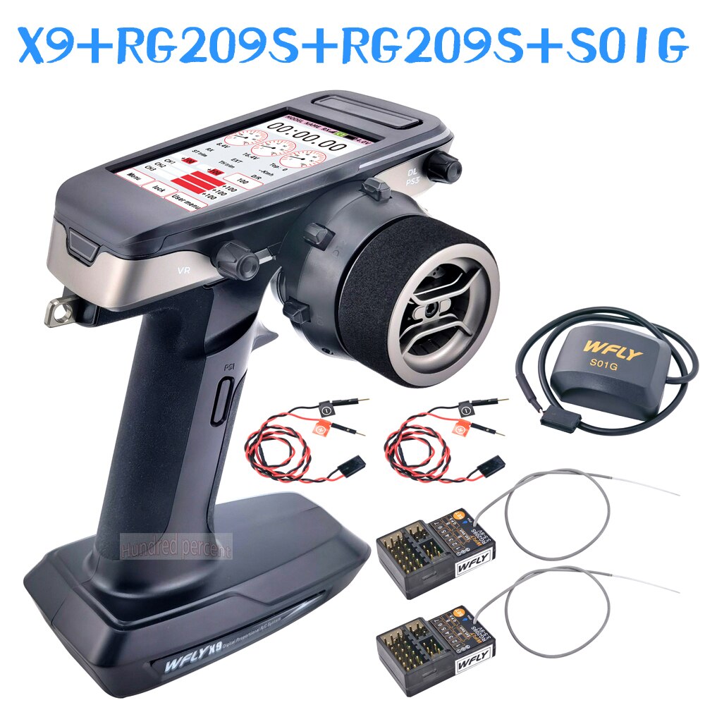 WFLY X9 Radio Remote Controller - 2.4ghz 9CH Transmitter With RG209S Receiver Extra X9 Dedicated SG01 GPS F Racing Crawlers Cars 6 WFLY X9 Radio Remote Controller - 2.4ghz 9CH Transmitter With RG209S Receiver Extra X9 Dedicated SG01 GPS F Racing Crawlers Cars — изображение 6