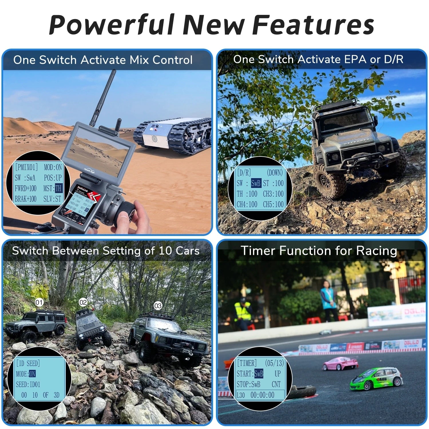 Radiolink RC6GS V3 - 2.4G 7 Channel RC Radio Transmitter and Gyro Receiver R7FG New Upgrade Remote Controller for RC Car Boat 9 Radiolink RC6GS V3 - 2.4G 7 Channel RC Radio Transmitter and Gyro Receiver R7FG New Upgrade Remote Controller for RC Car Boat — изображение 9