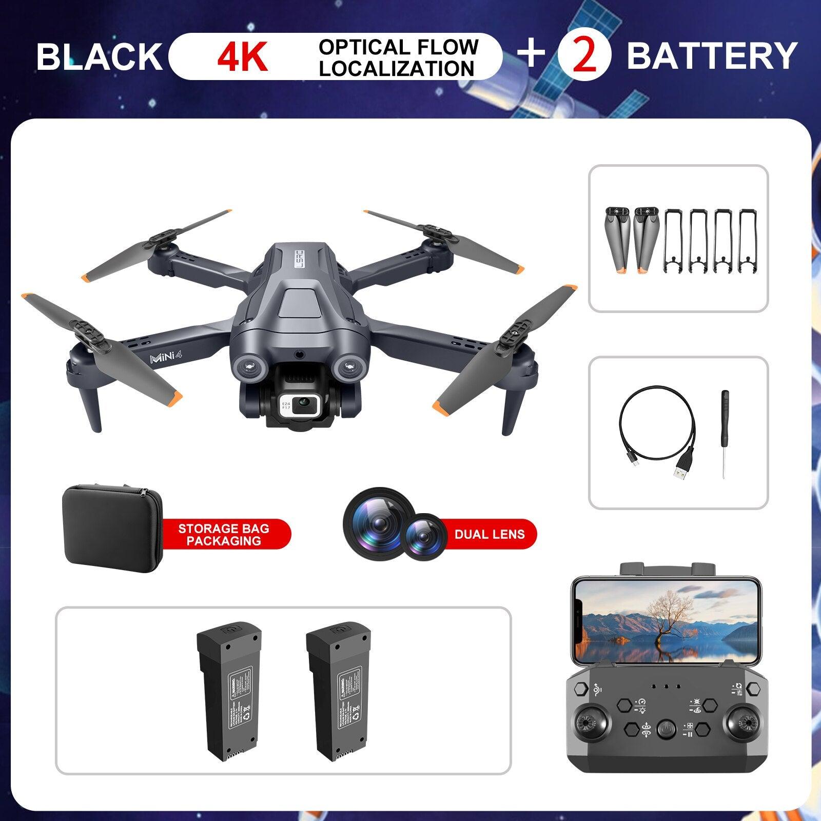 KBDFA MINI4 Drone - 4K HD Camera Z908 Dron Remote Control Drones RC Helicopters Gift 2.4G WIFi Obstacle Avoidance Quadcopter Toys 6 KBDFA MINI4 Drone - 4K HD Camera Z908 Dron Remote Control Drones RC Helicopters Gift 2.4G WIFi Obstacle Avoidance Quadcopter Toys - Image 6