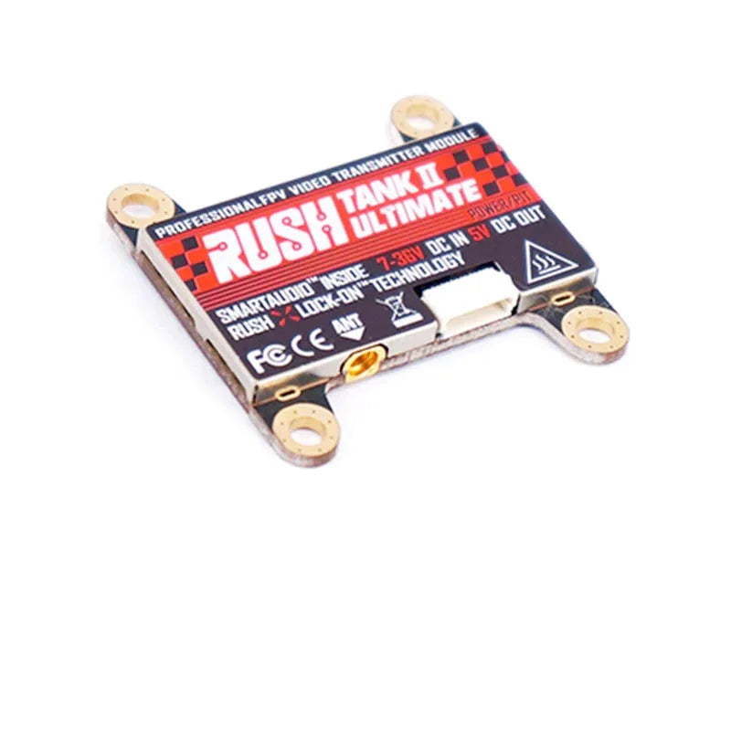 RUSHFPV TANK II ULTIMATE VTX - 7-36V 48CH 37CH PIT/25/200/500/800mW Video Transmitter 2 RUSHFPV TANK II ULTIMATE VTX - 7-36V 48CH 37CH PIT/25/200/500/800mW Video Transmitter - Image 2