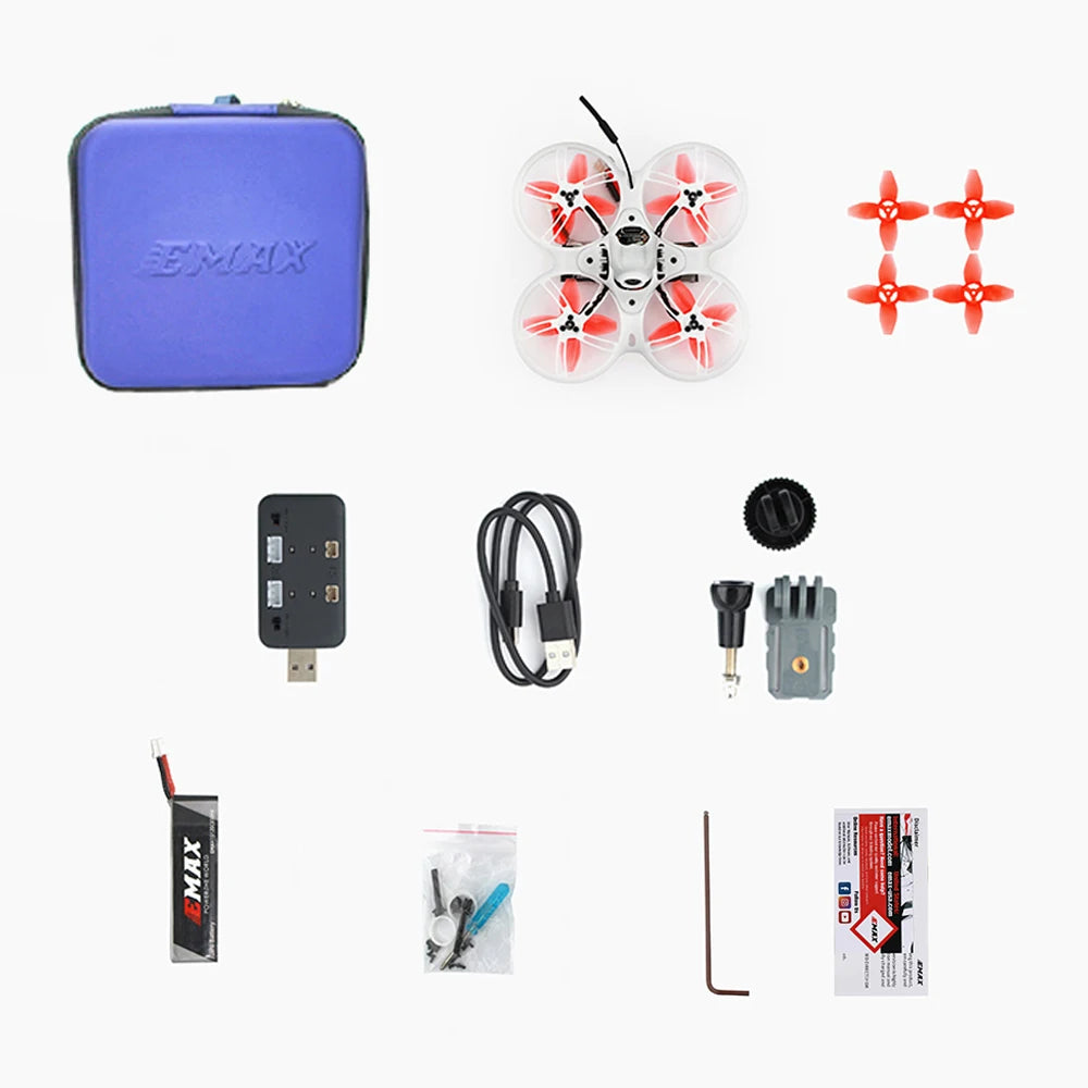 Emax Tinyhawk III Plus - 2.4G ELRS Analog/HD Zero VTX BNF/RTF Racing Drone 1S HV650mAh Quadcopter With Camera Drone FPV 2 Emax Tinyhawk III Plus - 2.4G ELRS Analog/HD Zero VTX BNF/RTF Racing Drone 1S HV650mAh Quadcopter With Camera Drone FPV - Image 8
