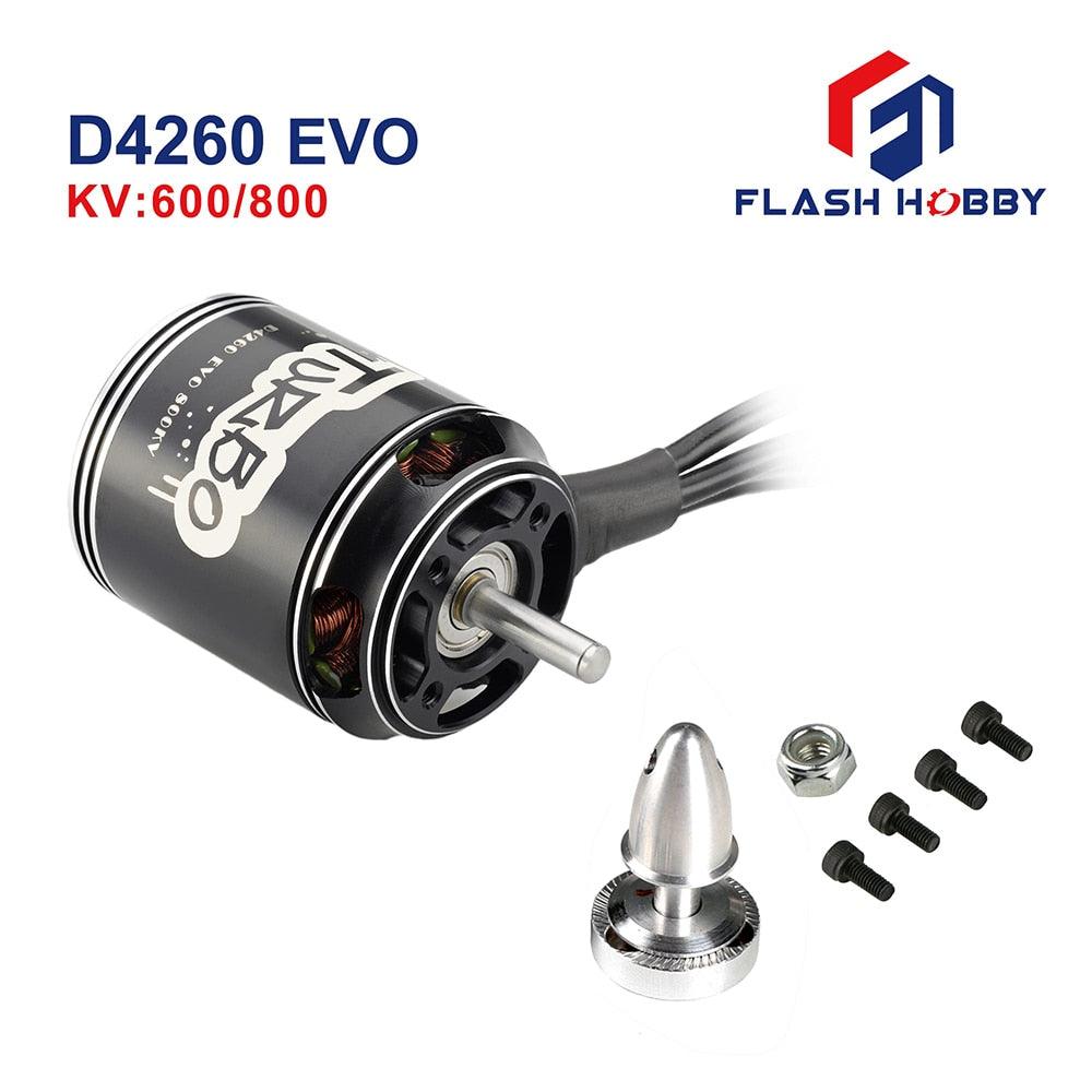 FLASHHOBBY D4260EVO 4260 (3530) 600KV 800KV RC Outrunner Brushless Motor for UAV Aircraft Multicopters RC Plane Helicopter 2 FLASHHOBBY D4260EVO 4260 (3530) 600KV 800KV RC Outrunner Brushless Motor for UAV Aircraft Multicopters RC Plane Helicopter - Image 2