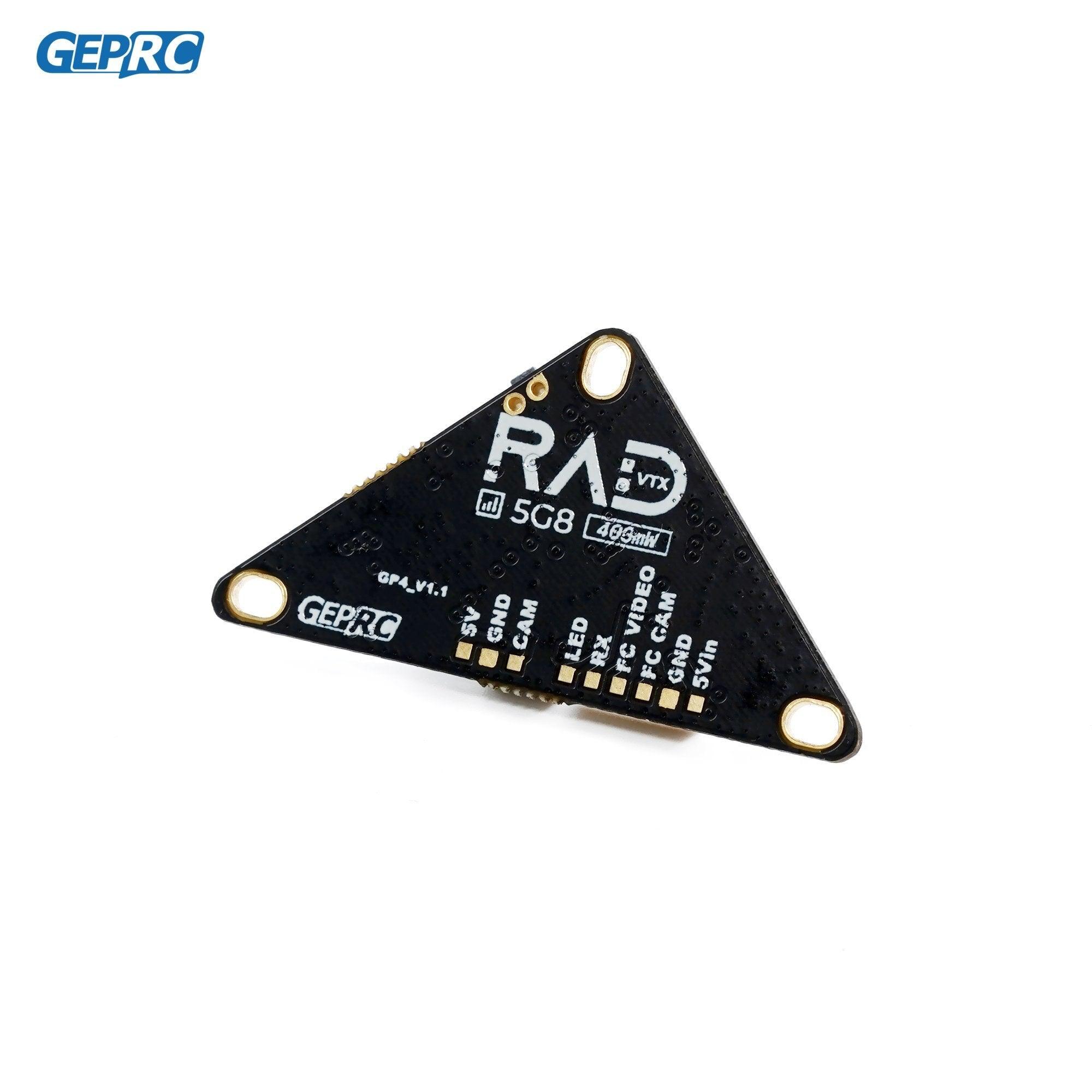 GEPRC RAD Whoop 5.8G VTX - 32CH Video Triangle Image Transmission For DIY RC FPV Quadcopter Drone Replacement Accessories Parts 6 GEPRC RAD Whoop 5.8G VTX - 32CH Video Triangle Image Transmission For DIY RC FPV Quadcopter Drone Replacement Accessories Parts — изображение 6
